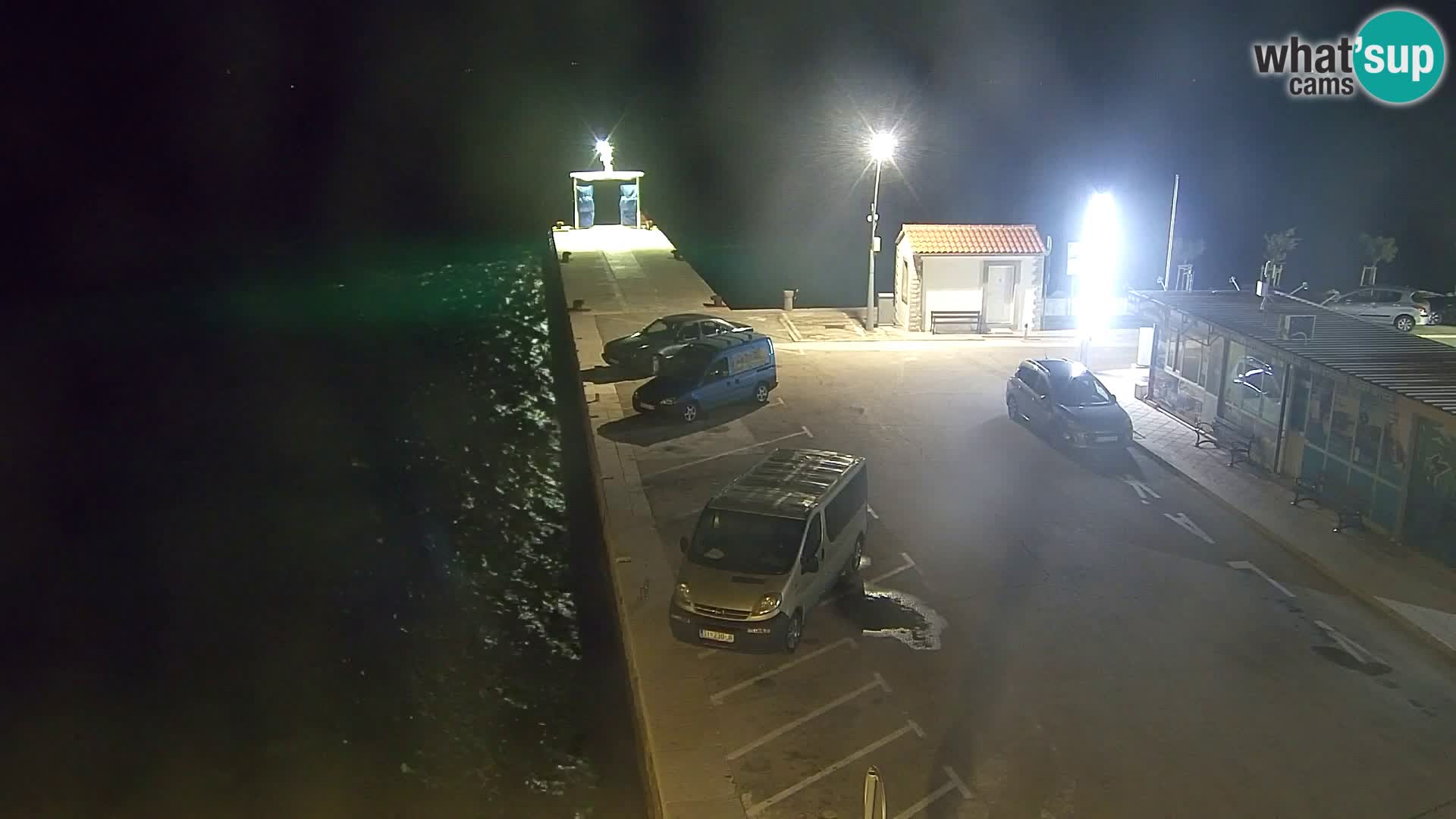 Webcam Bol centre-ville & marina – Vue en direct depuis Bol, île de Brač