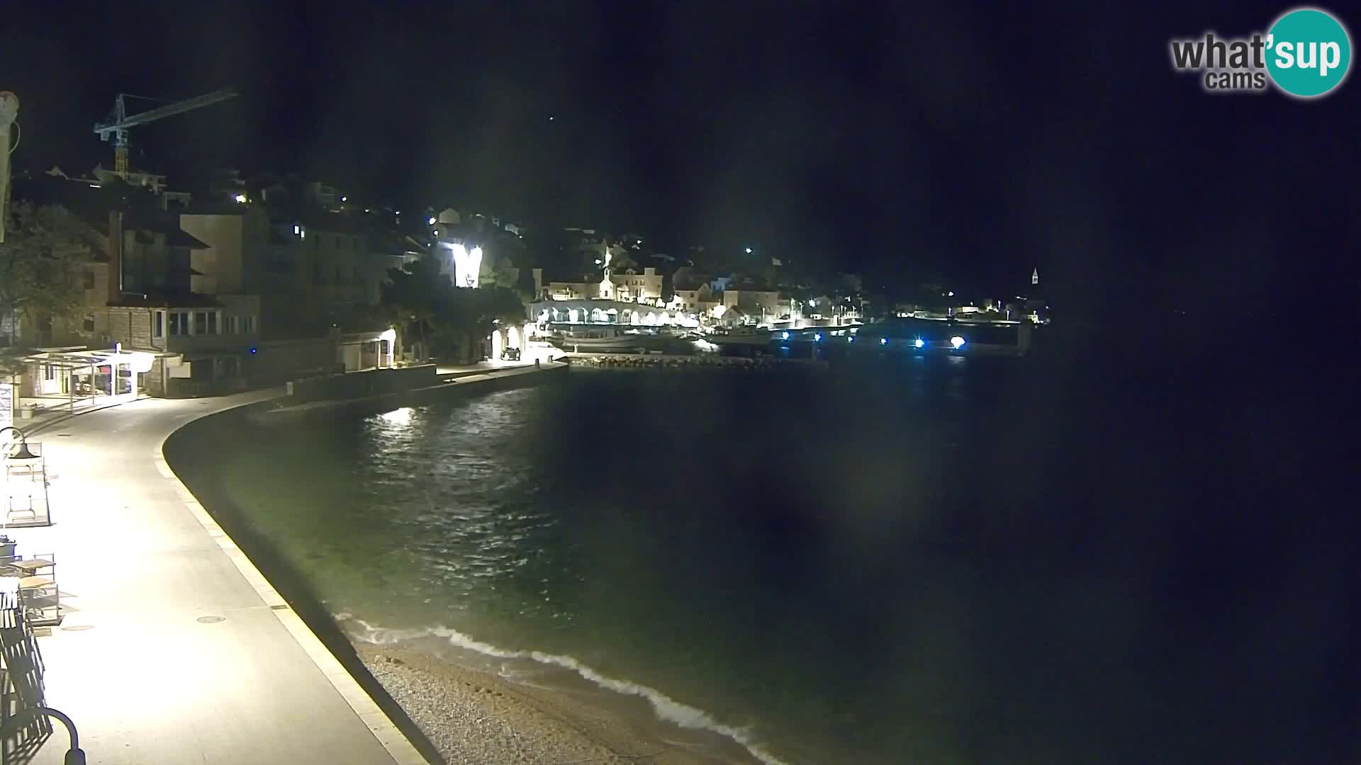 Webcam Bol Hafen & Ortszentrum – Liveblick aus Bol auf der Insel Brač