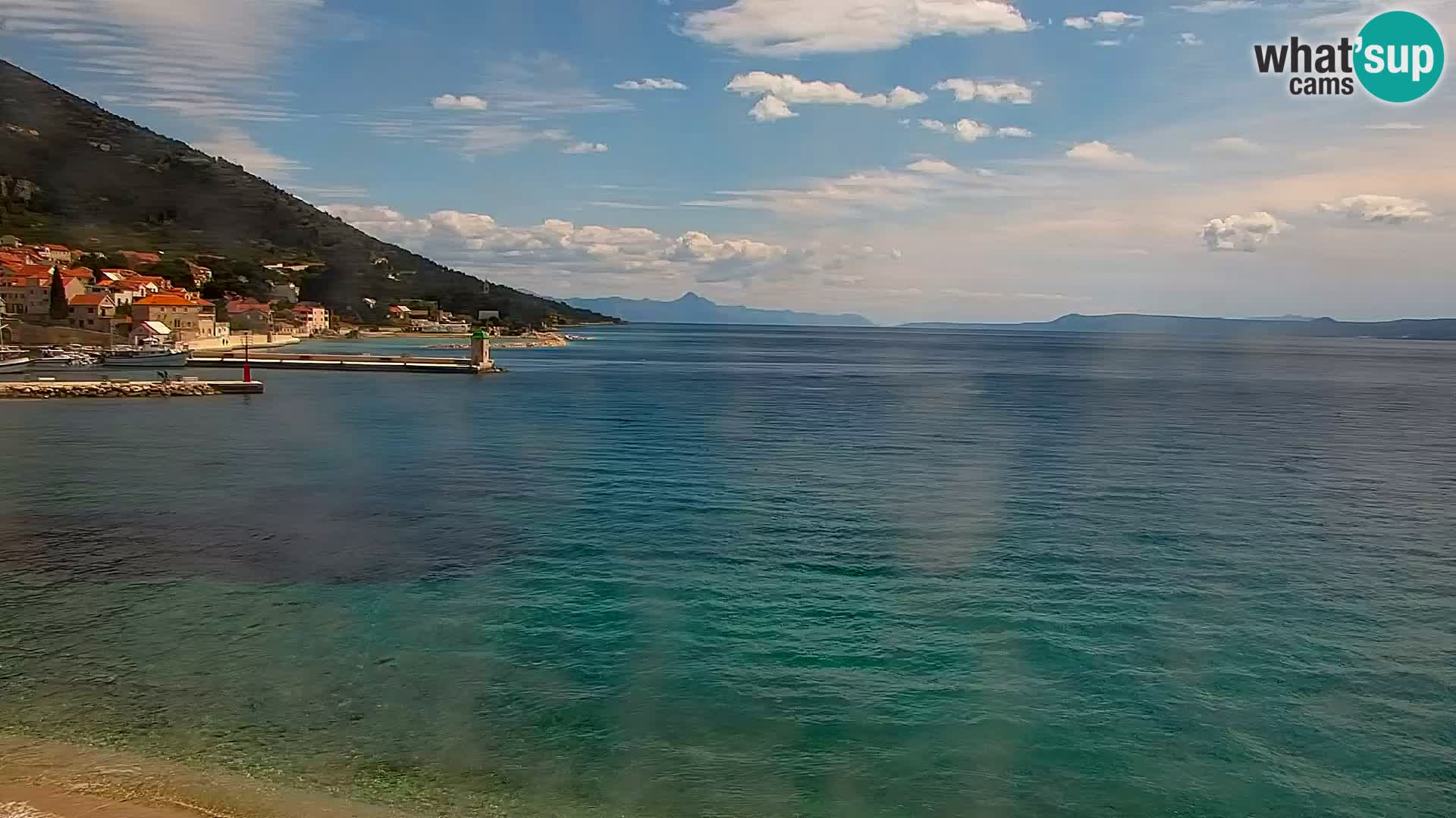 Webcam Bol Hafen & Ortszentrum – Liveblick aus Bol auf der Insel Brač