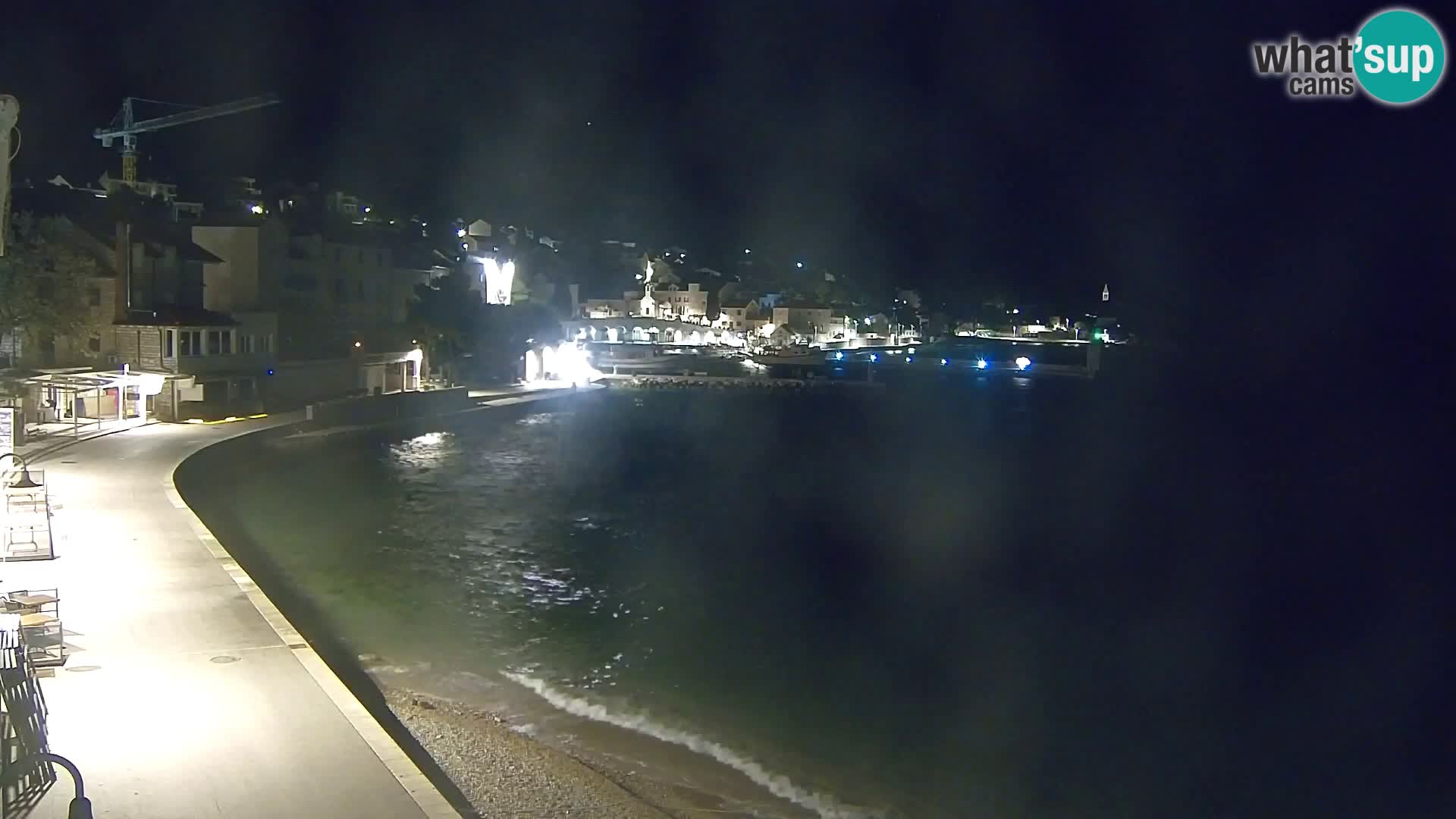 Webcam Bol centre-ville & marina – Vue en direct depuis Bol, île de Brač