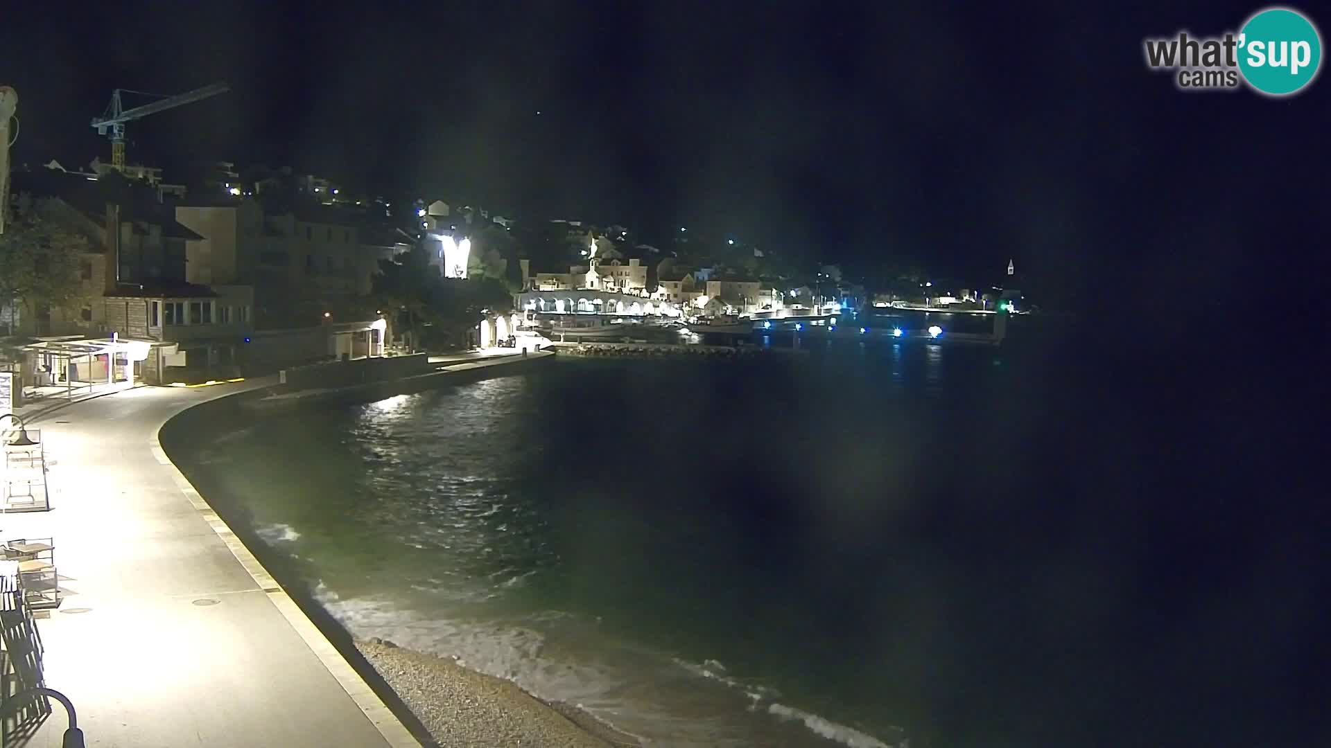 Webcam Bol Centre-Ville & Marina – Vue en direct depuis Bol, île de Brač