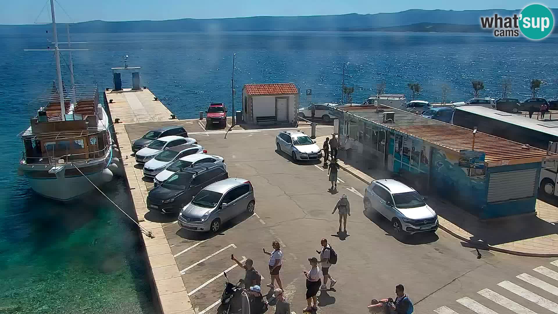 Webcam Bol Town Center & Marina – Live View from Bol, Brač