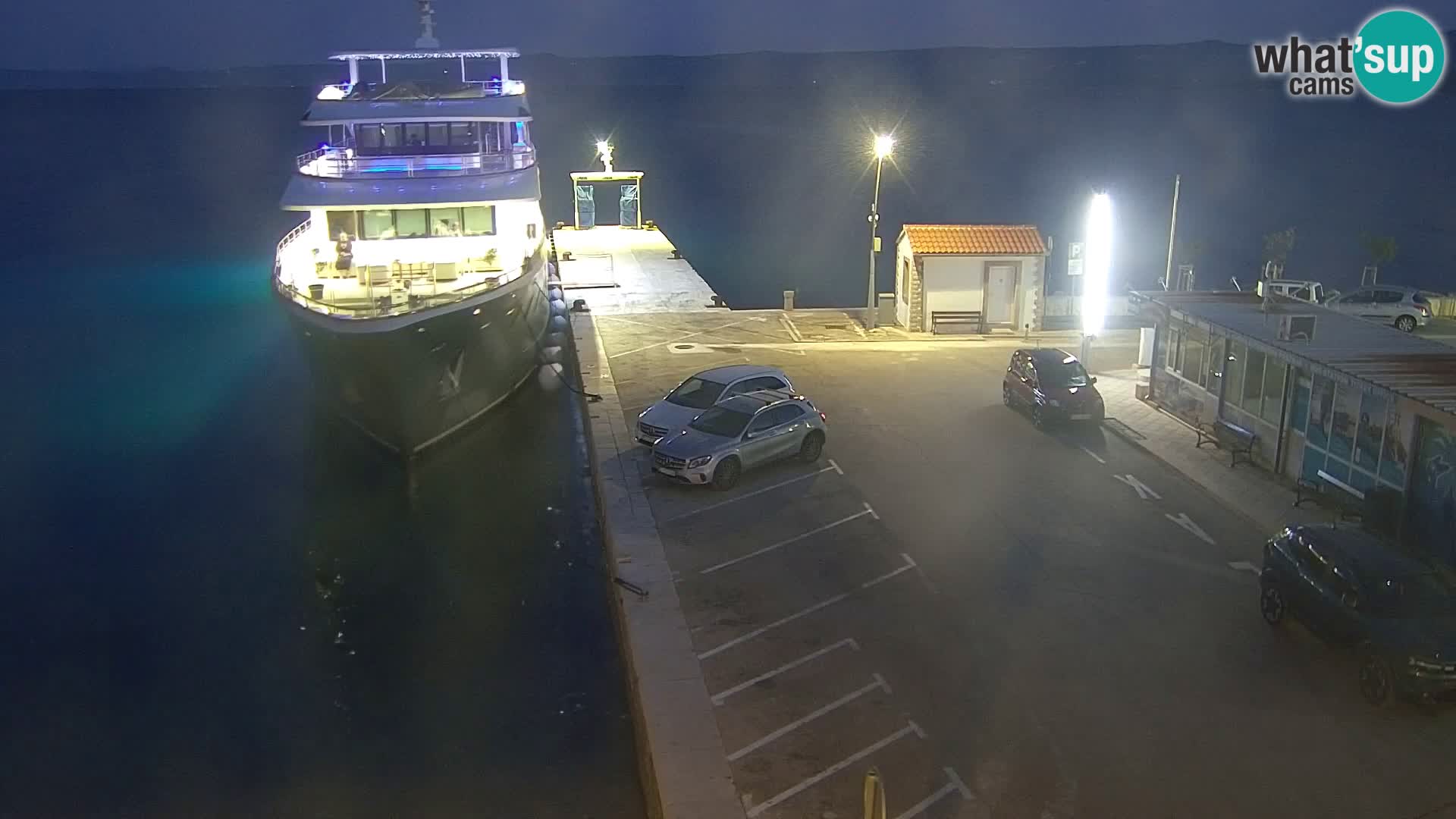 Webcam Bol centre-ville & marina – Vue en direct depuis Bol, île de Brač