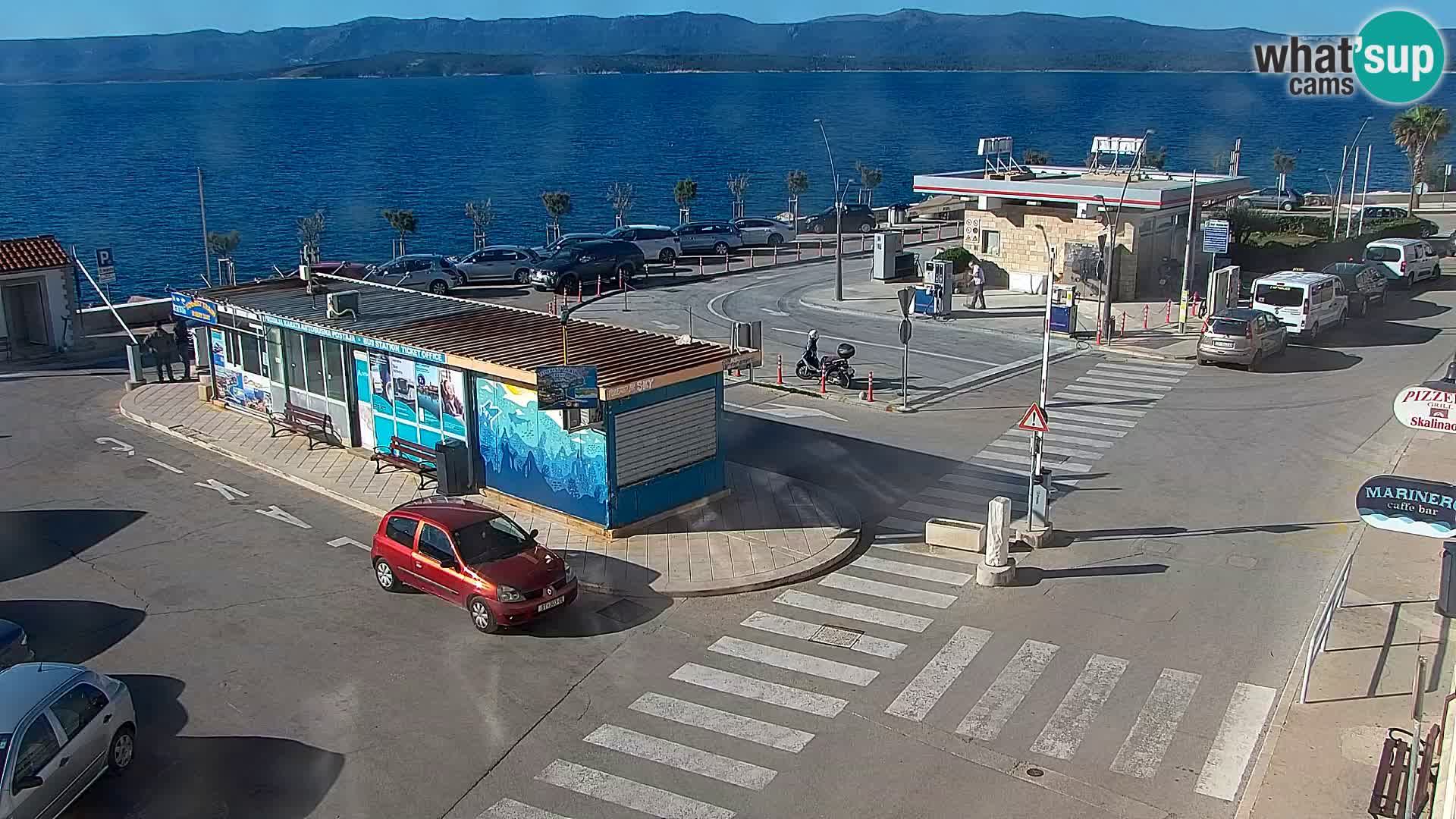 Webcam Bol Hafen & Ortszentrum – Liveblick aus Bol auf der Insel Brač