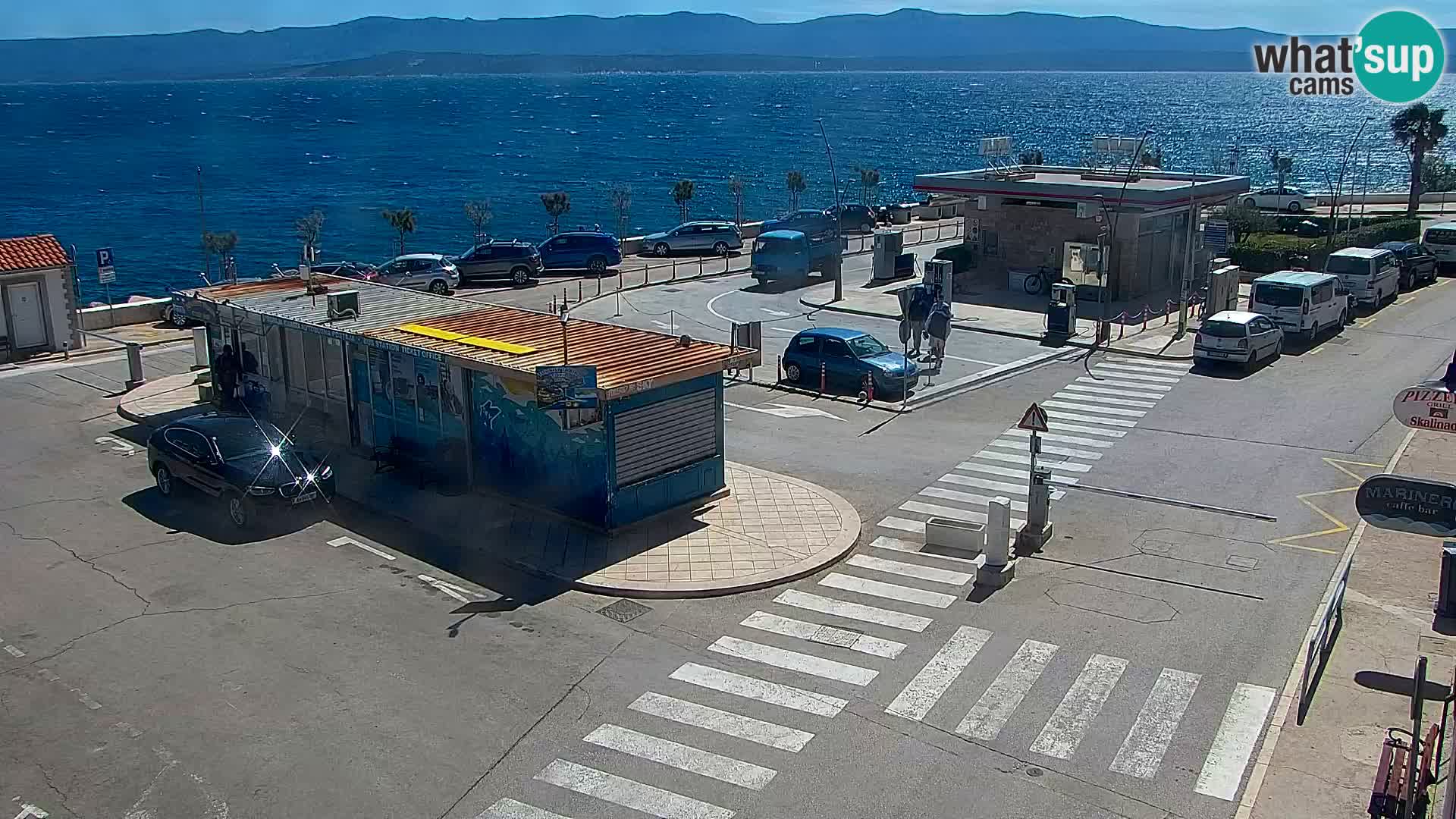 Webcam Bol Centre-Ville & Marina – Vue en direct depuis Bol, île de Brač