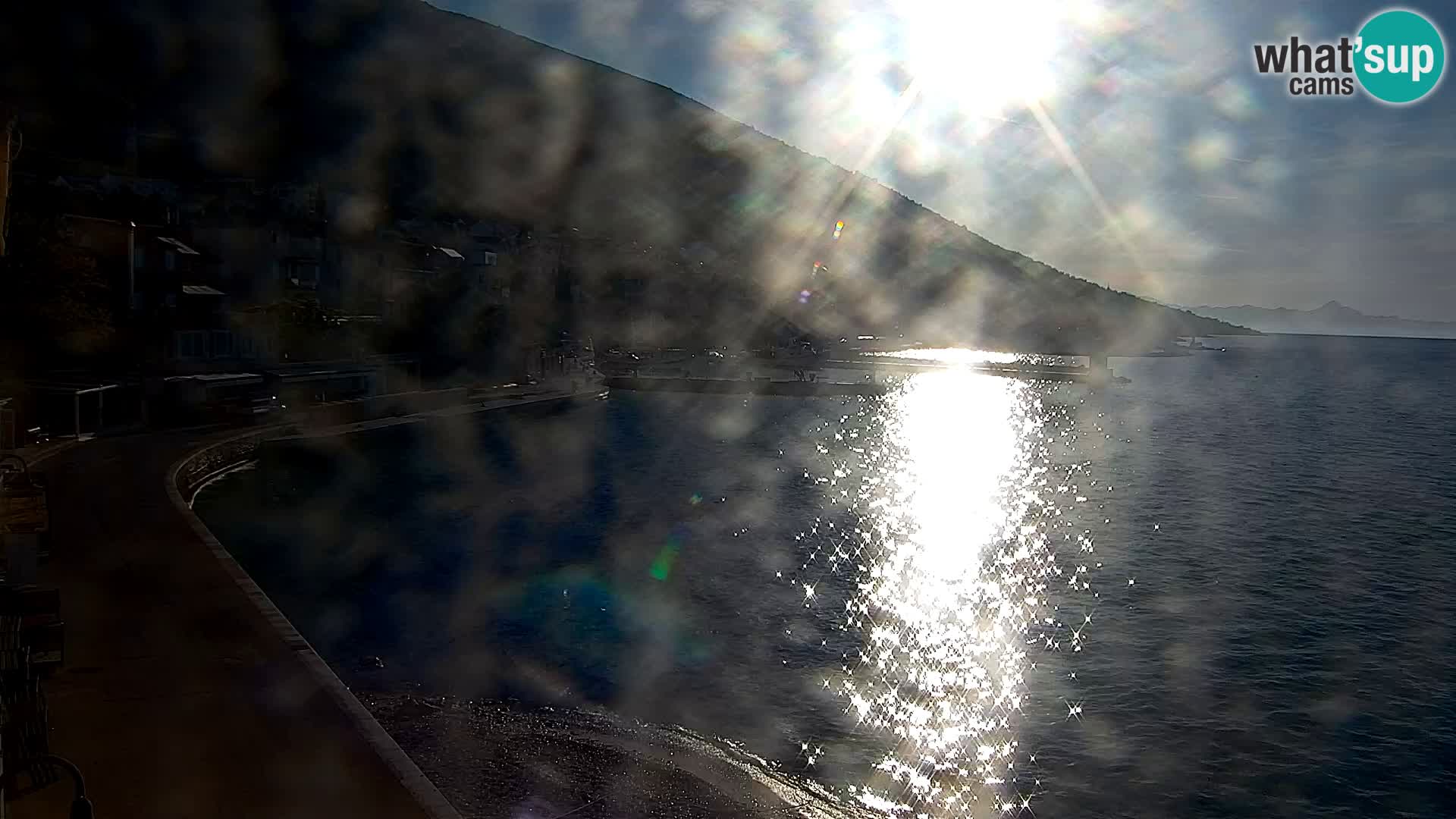 Webcam Bol centre-ville & marina – Vue en direct depuis Bol, île de Brač