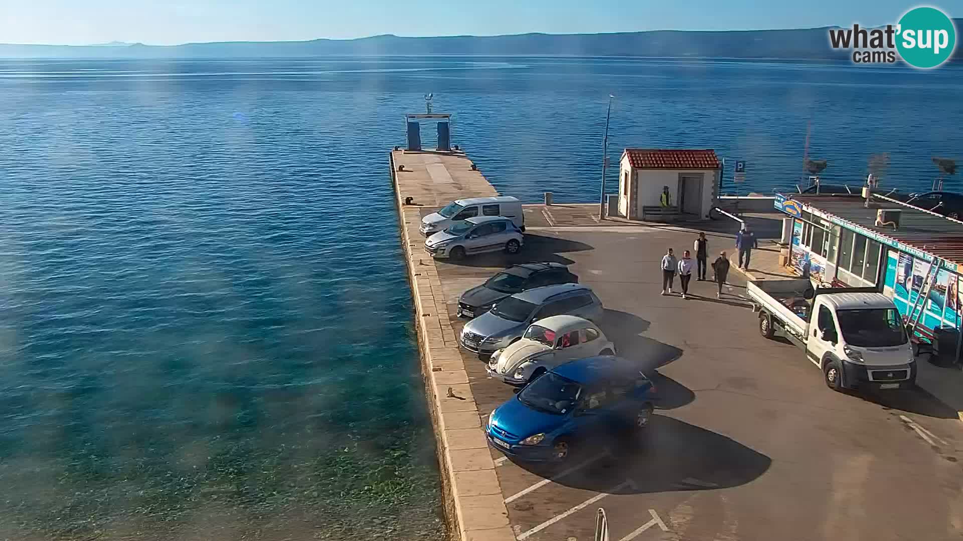 Webcam Bol centre-ville & marina – Vue en direct depuis Bol, île de Brač
