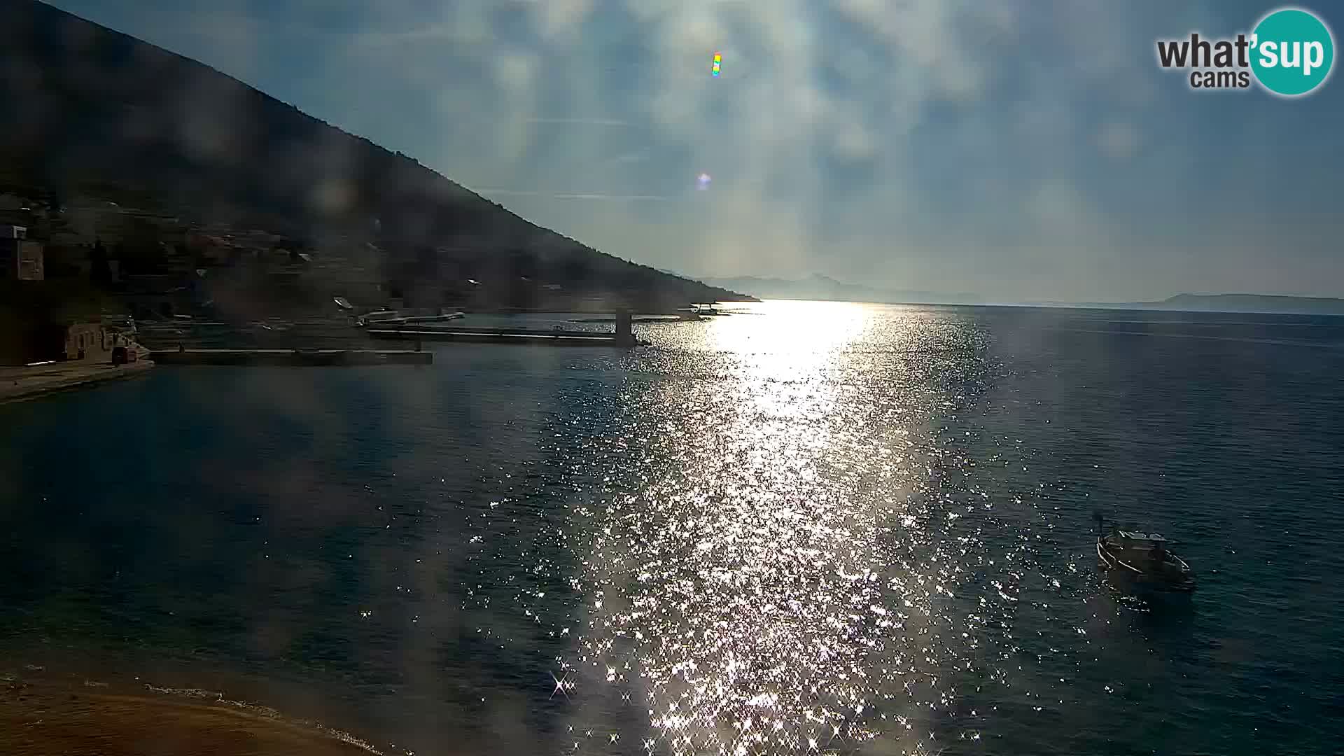 Webcam Bol Centre-Ville & Marina – Vue en direct depuis Bol, île de Brač