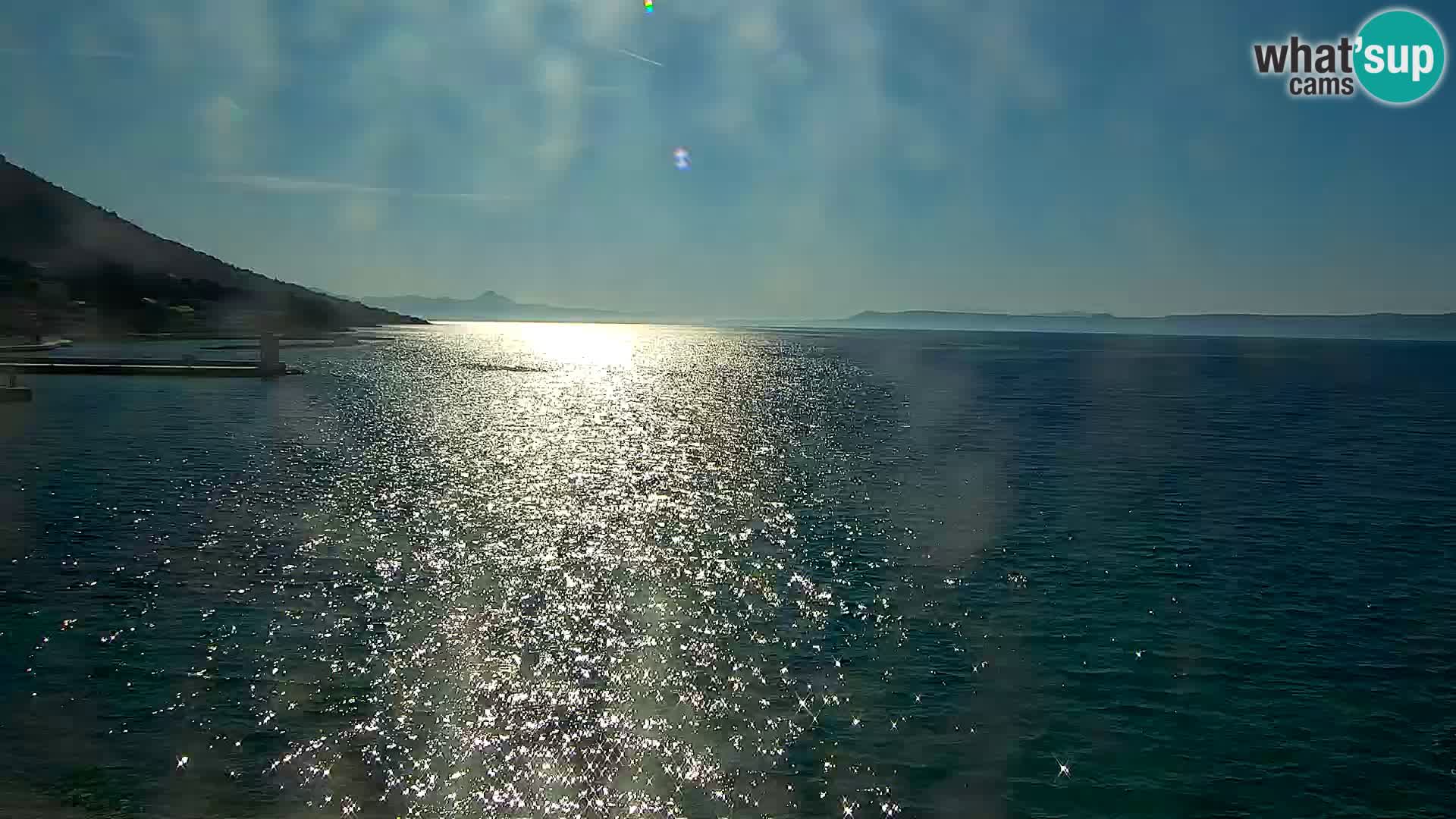 Webcam Bol Centro e Marina – Vista live dal porto di Bol