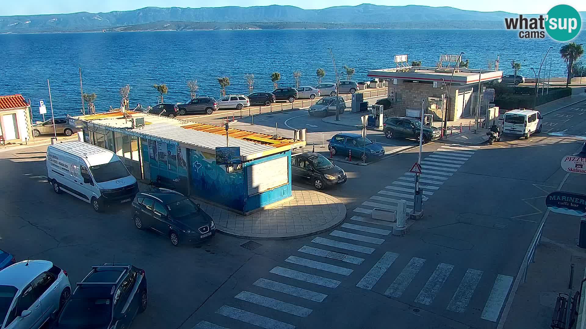 Webcam Bol centre-ville & marina – Vue en direct depuis Bol, île de Brač