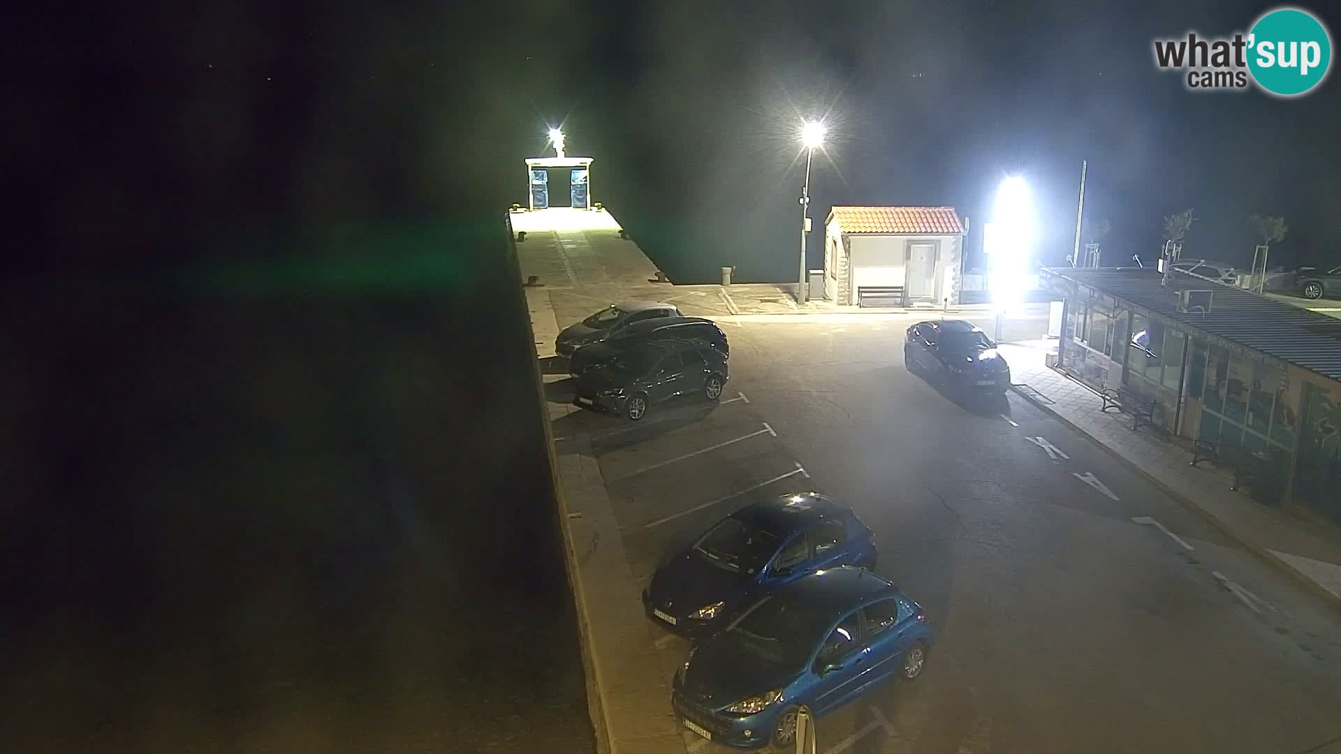 Webcam Bol Centro e Marina – Vista live dal porto di Bol