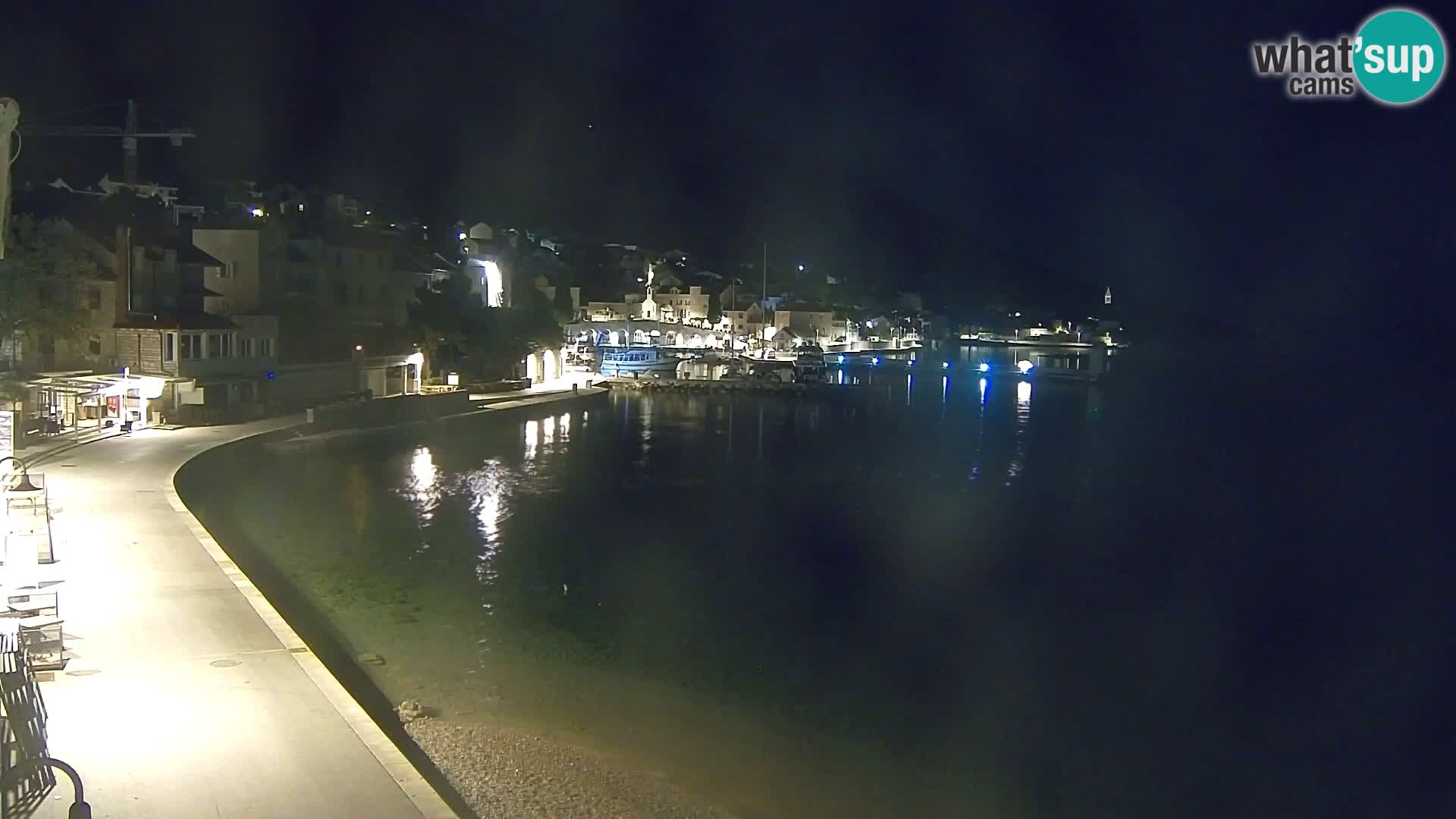 Webcam Bol Hafen & Ortszentrum – Liveblick aus Bol auf der Insel Brač