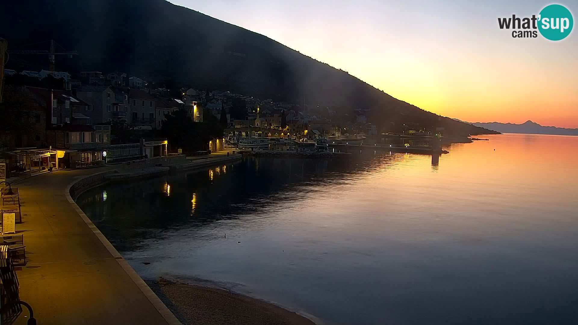 Webcam Bol Hafen & Ortszentrum – Liveblick aus Bol auf der Insel Brač