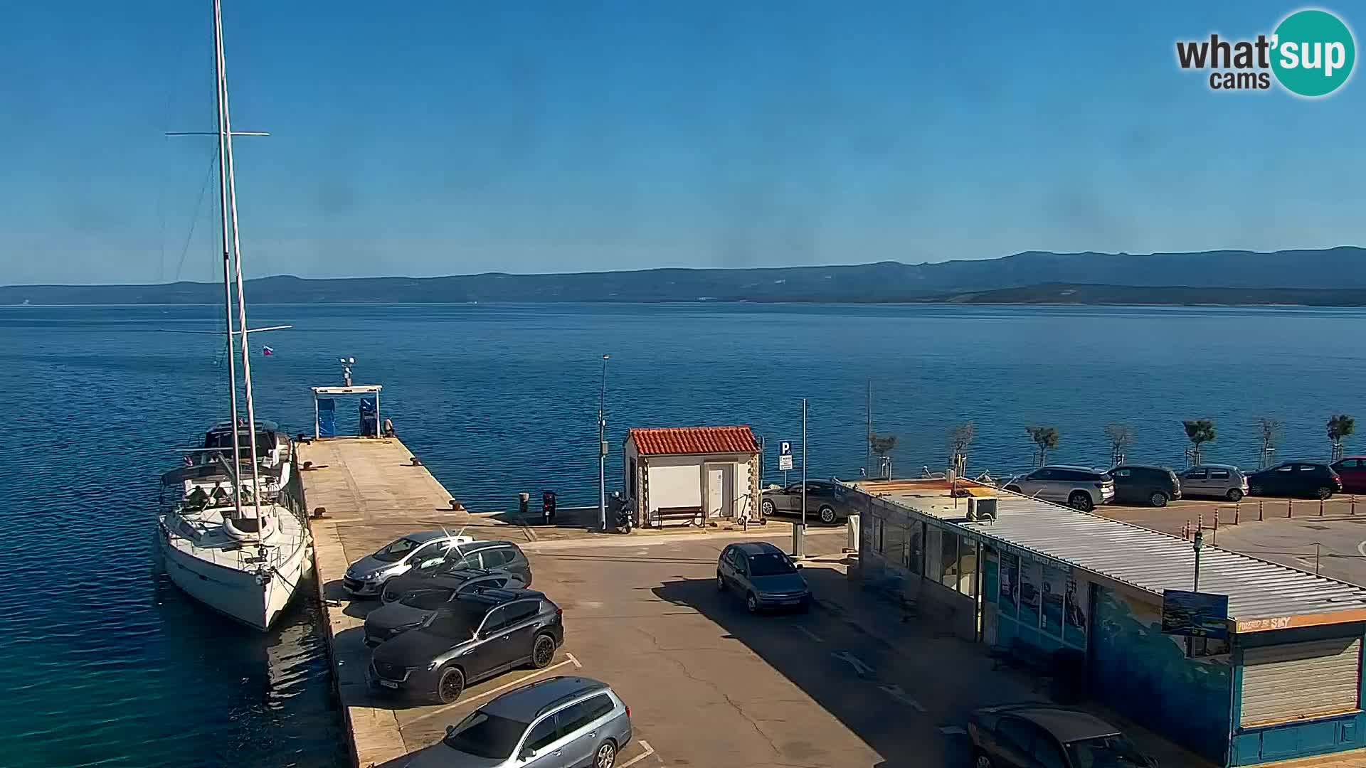 Webcam Bol Hafen & Ortszentrum – Liveblick aus Bol auf der Insel Brač