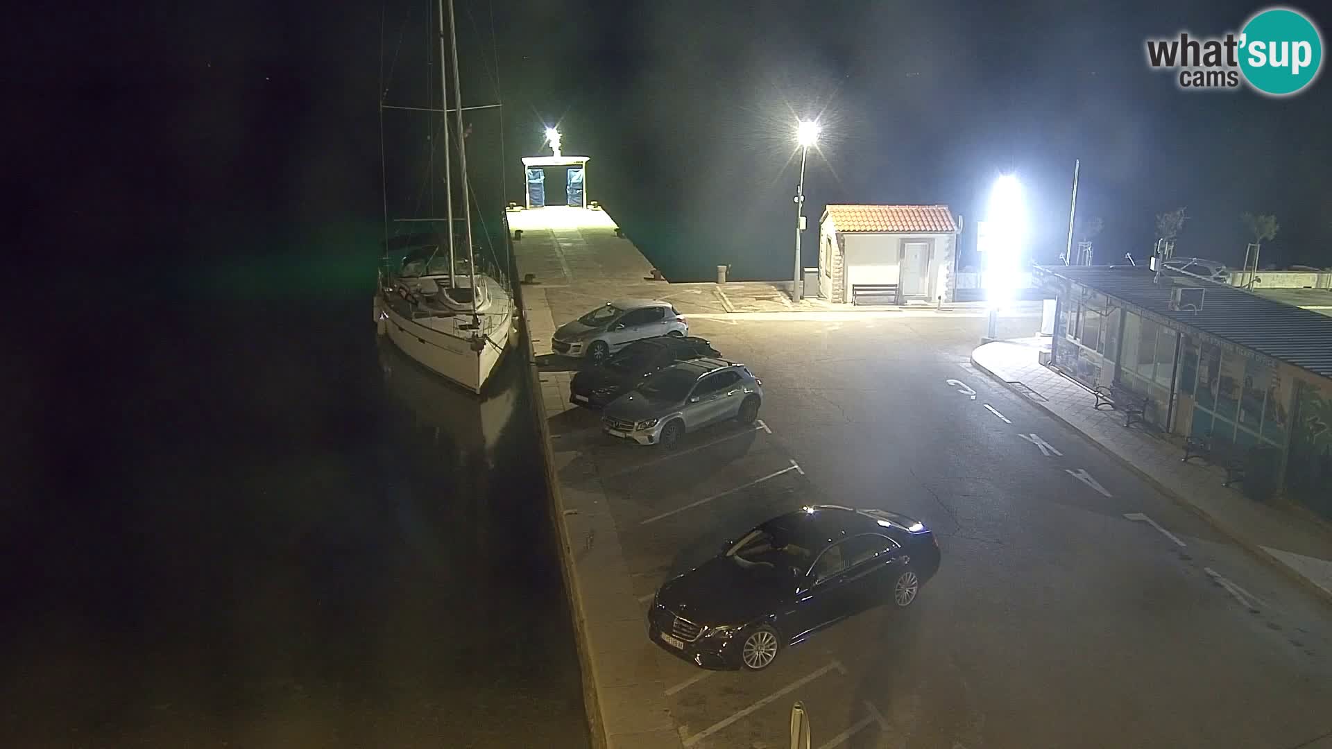 Webcam Bol centre-ville & marina – Vue en direct depuis Bol, île de Brač