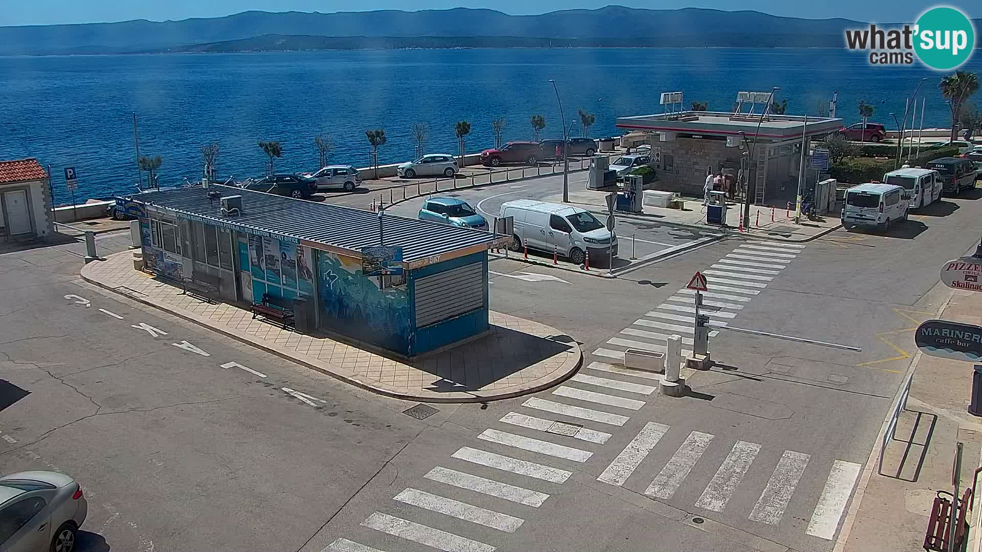 Webcam Bol centre-ville & marina – Vue en direct depuis Bol, île de Brač