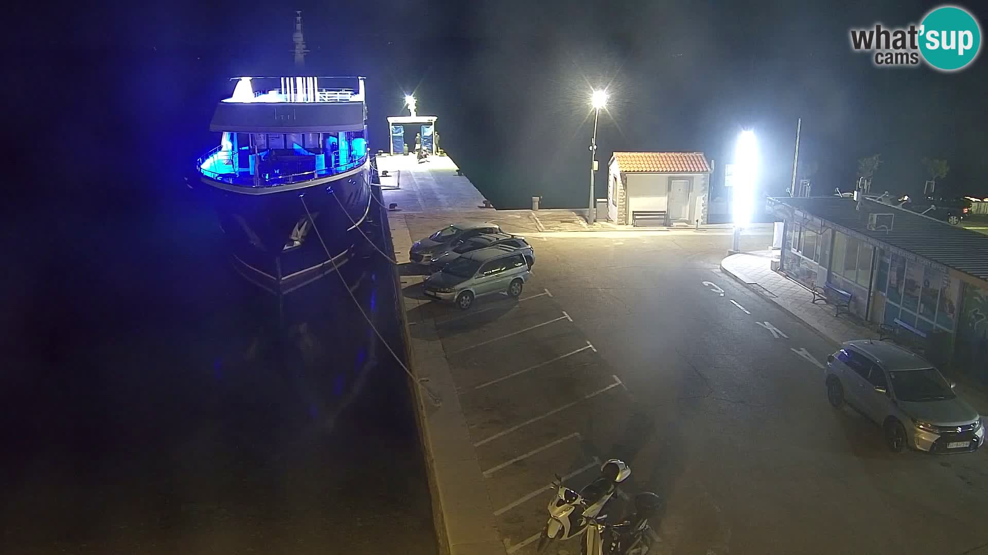 Webcam Bol centre-ville & marina – Vue en direct depuis Bol, île de Brač