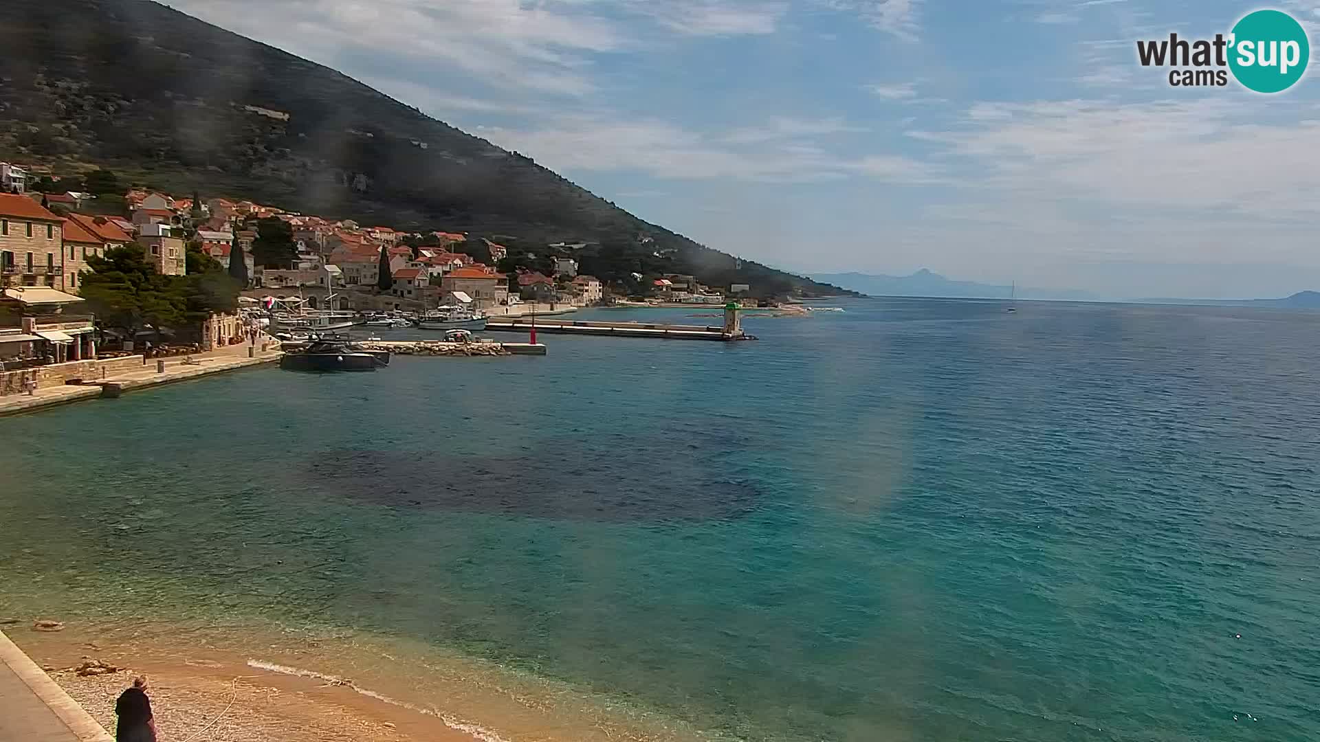 Webcam Bol Town Center & Marina – Live View from Bol, Brač