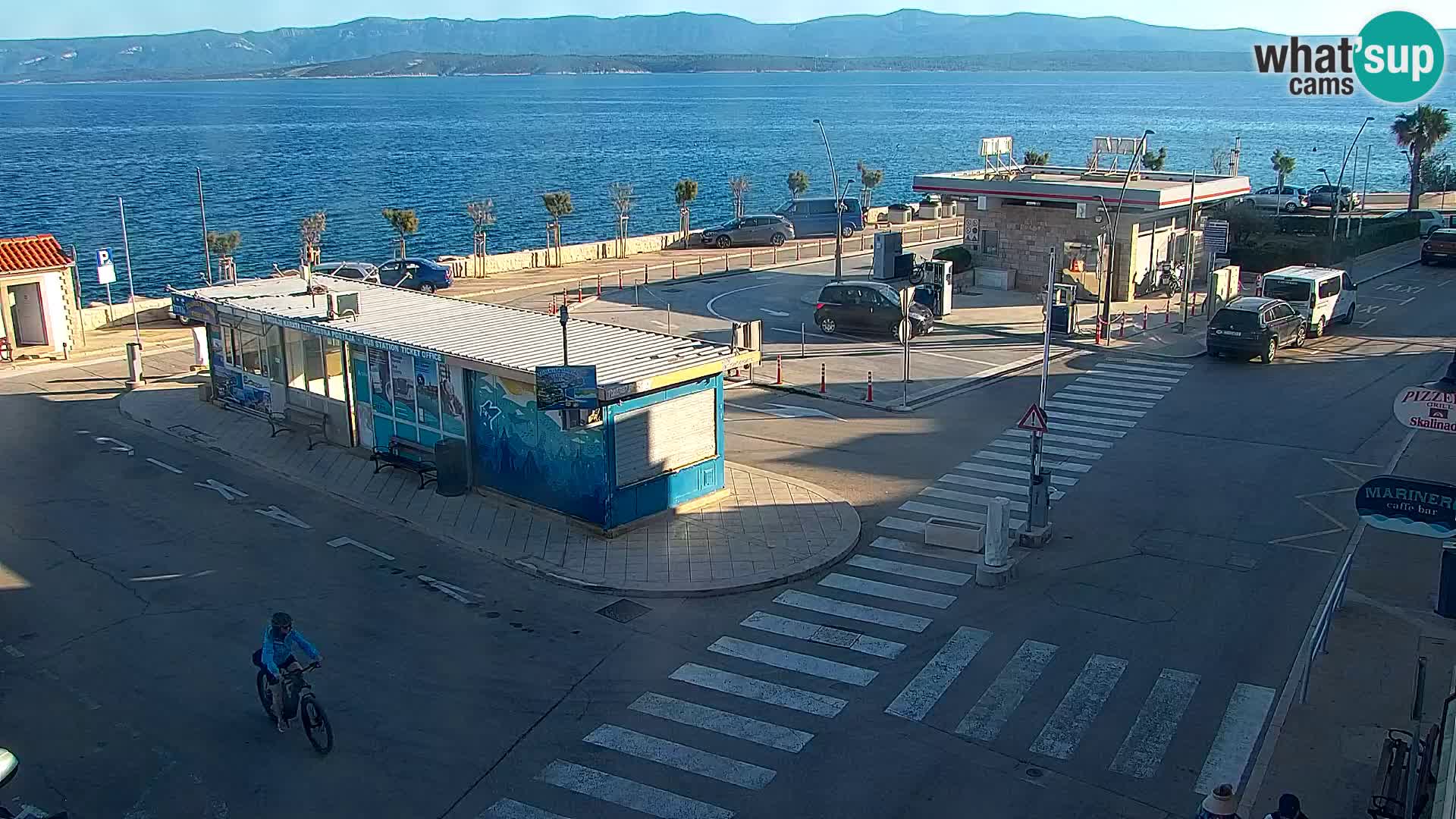 Webcam Bol centre-ville & marina – Vue en direct depuis Bol, île de Brač