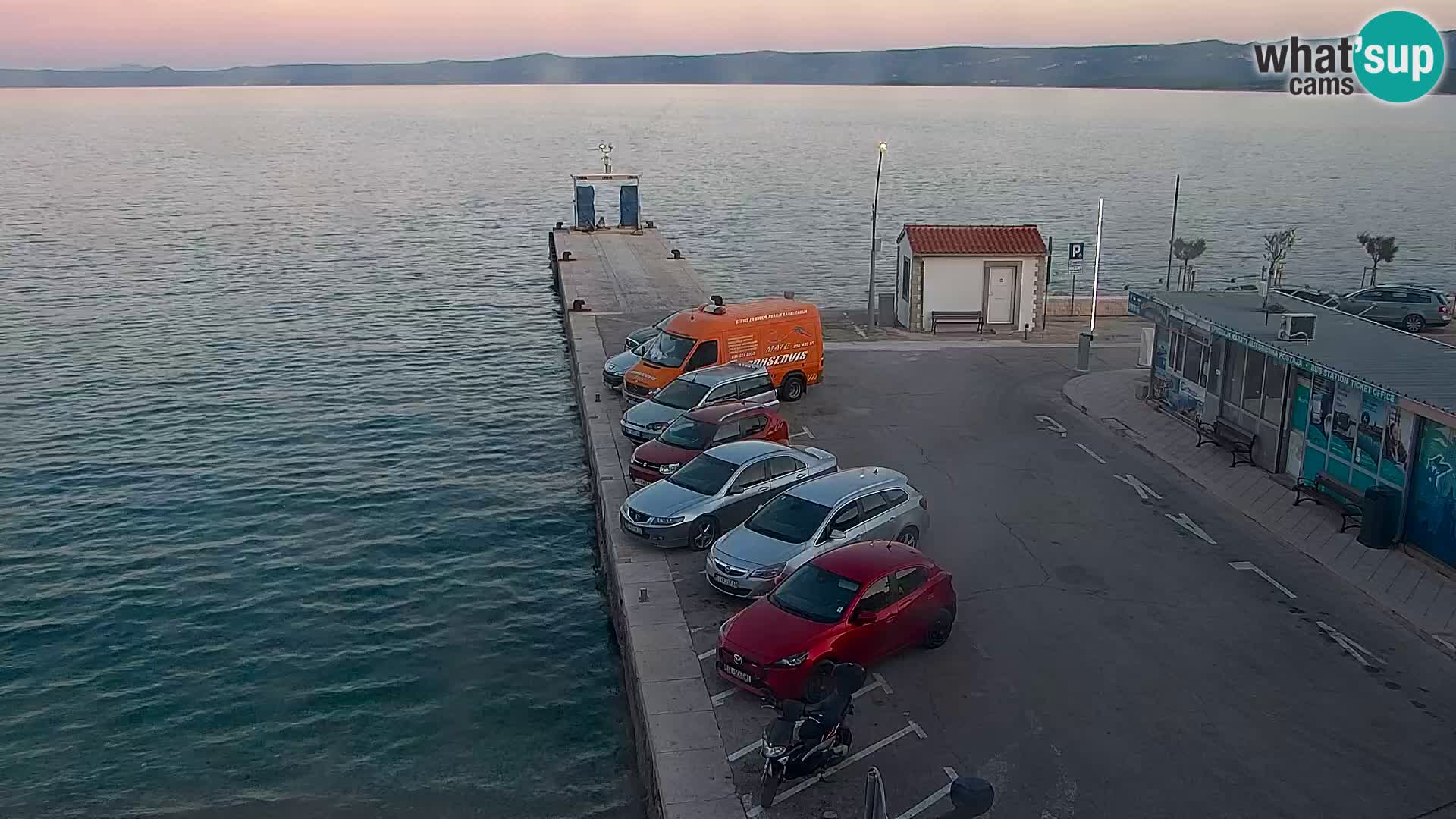 Webcam Bol centre-ville & marina – Vue en direct depuis Bol, île de Brač