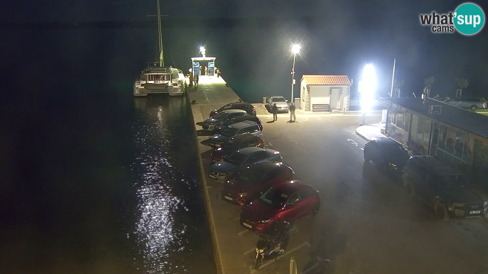 Webcam Bol Centro e Marina – Vista live dal porto di Bol