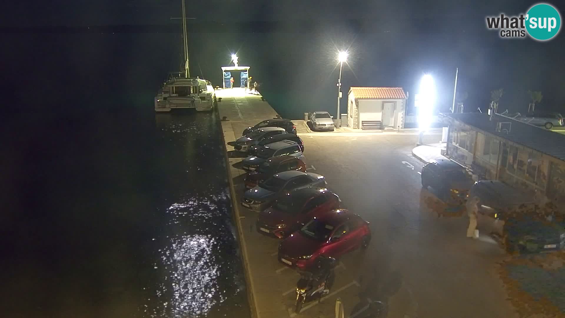 Spletna kamera Bol – Center mesta in marina v živo