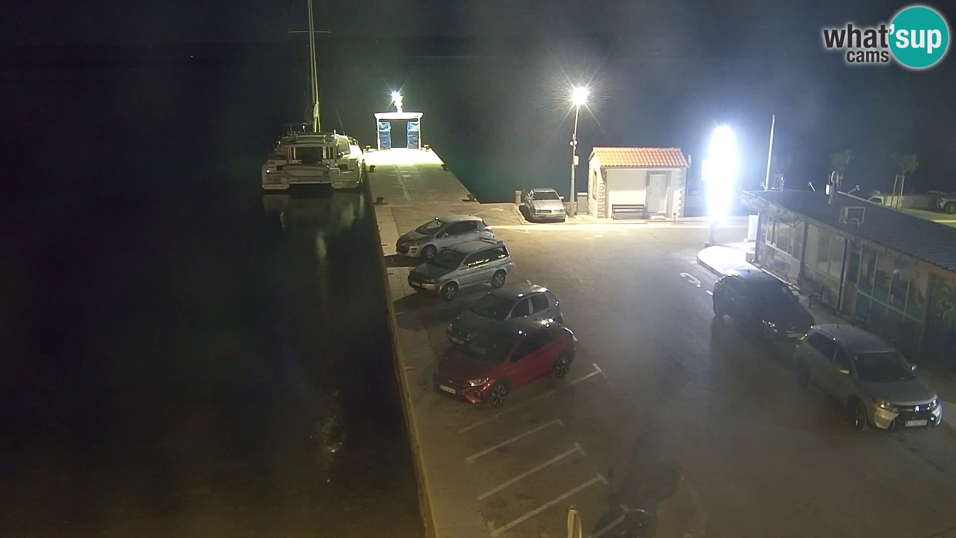 Webcam Bol centre-ville & marina – Vue en direct depuis Bol, île de Brač