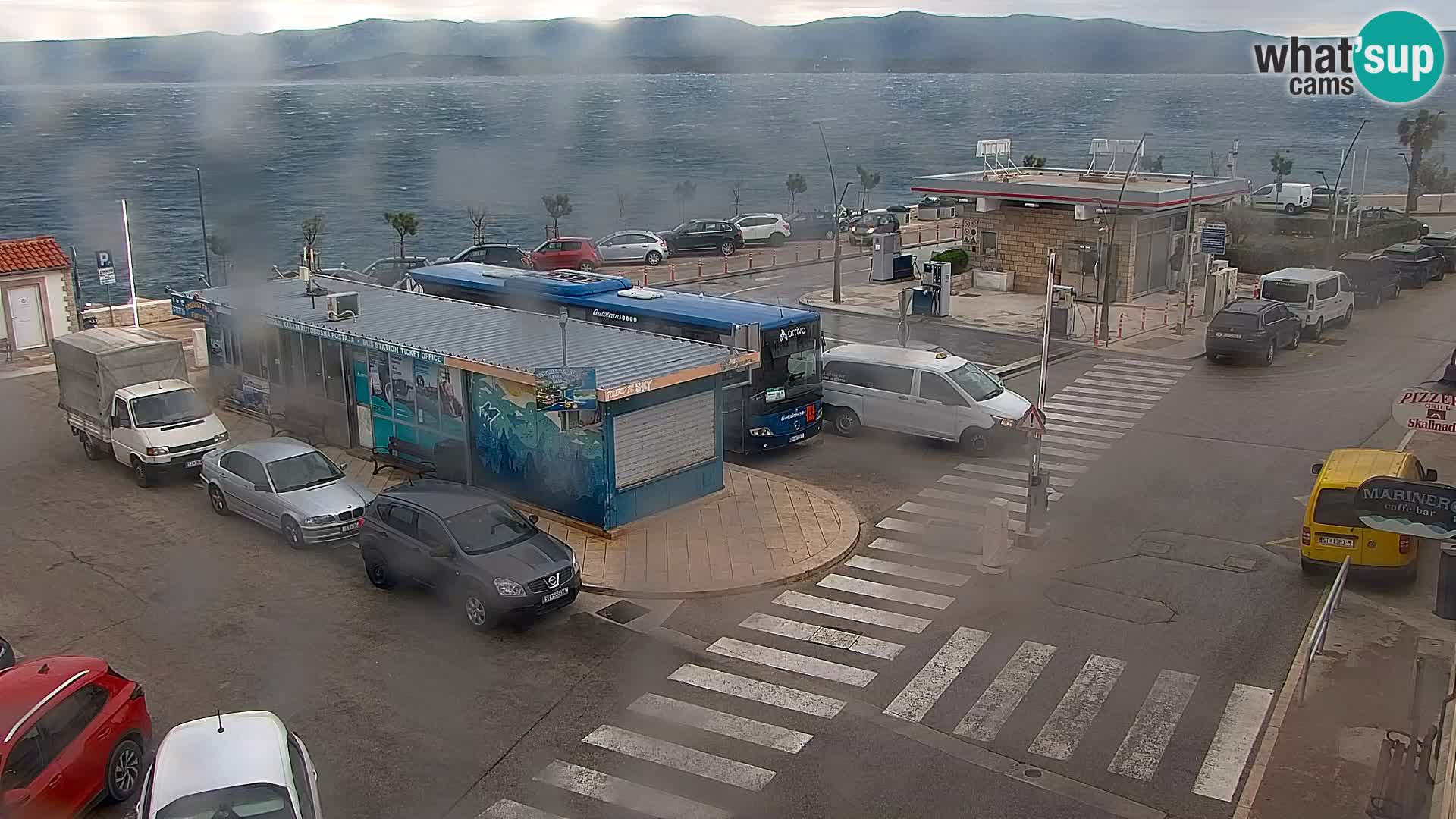 Webcam Bol centre-ville & marina – Vue en direct depuis Bol, île de Brač