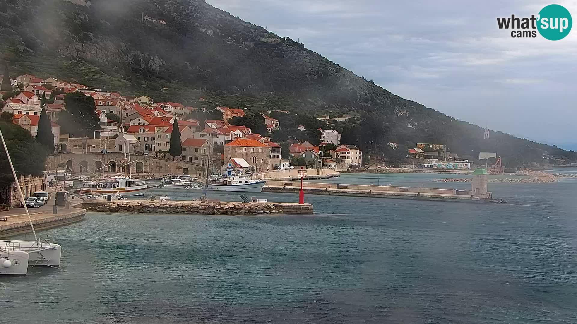 Webcam Bol Town Center & Marina – Live View from Bol, Brač
