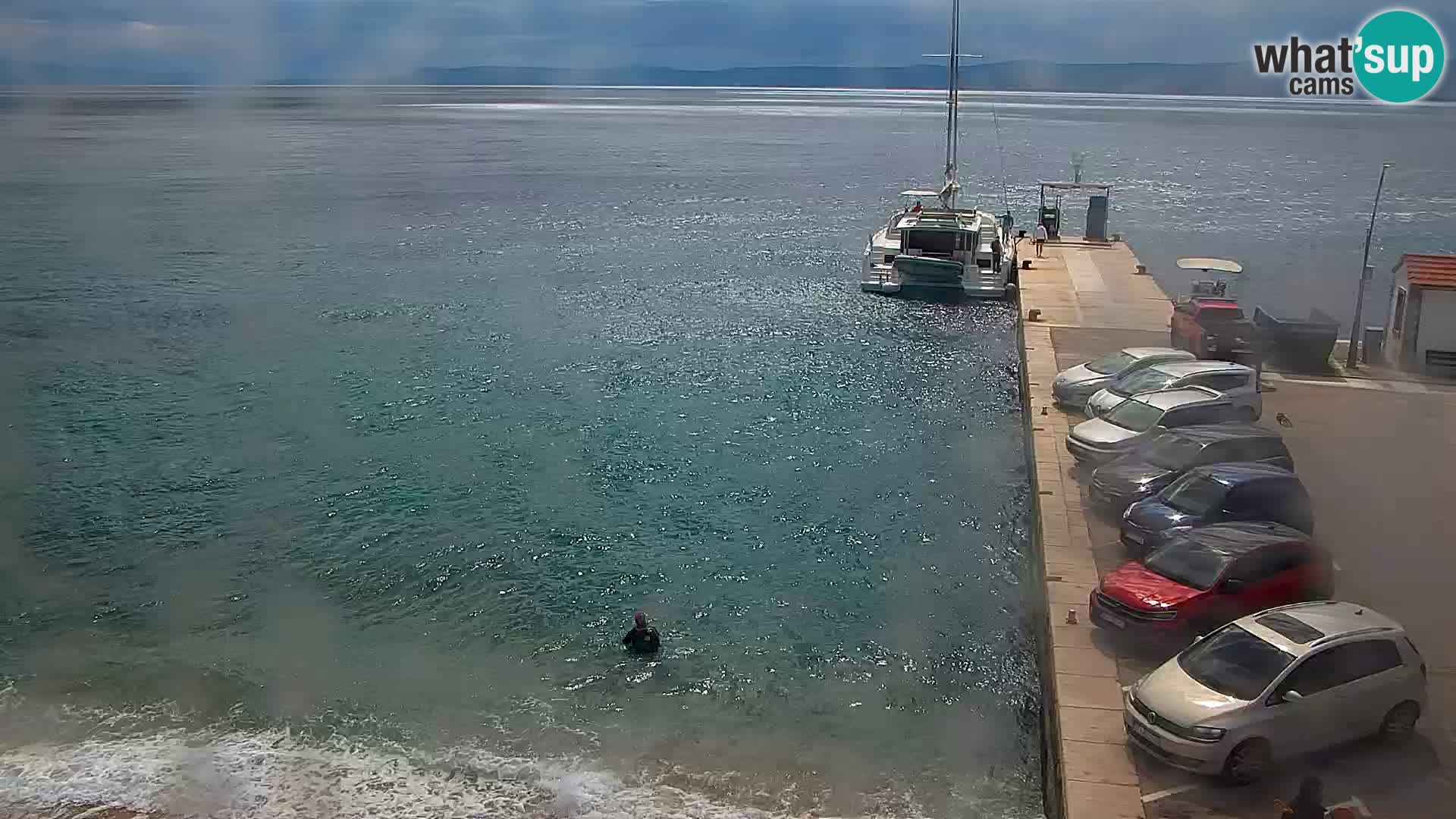 Webcam Bol centre-ville & marina – Vue en direct depuis Bol, île de Brač