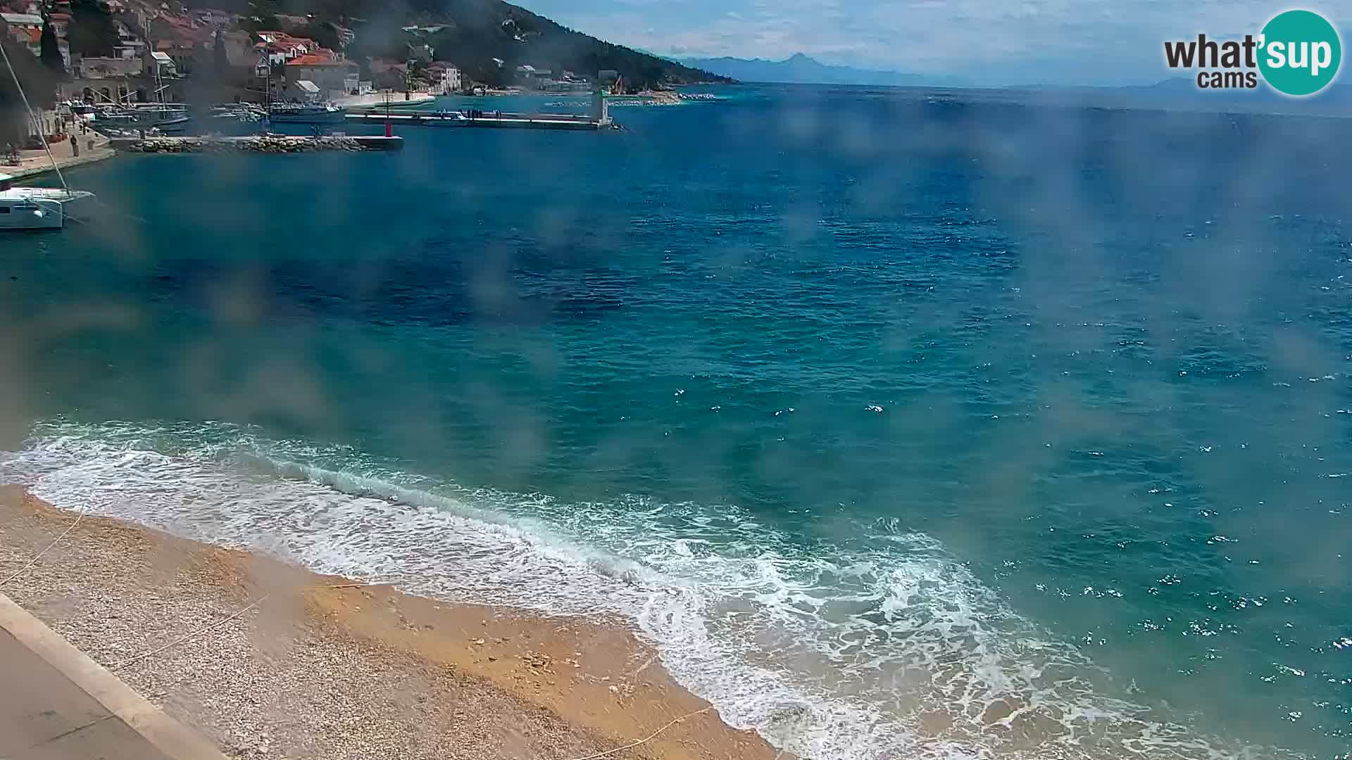 Webcam Bol Centre-Ville & Marina – Vue en direct depuis Bol, île de Brač
