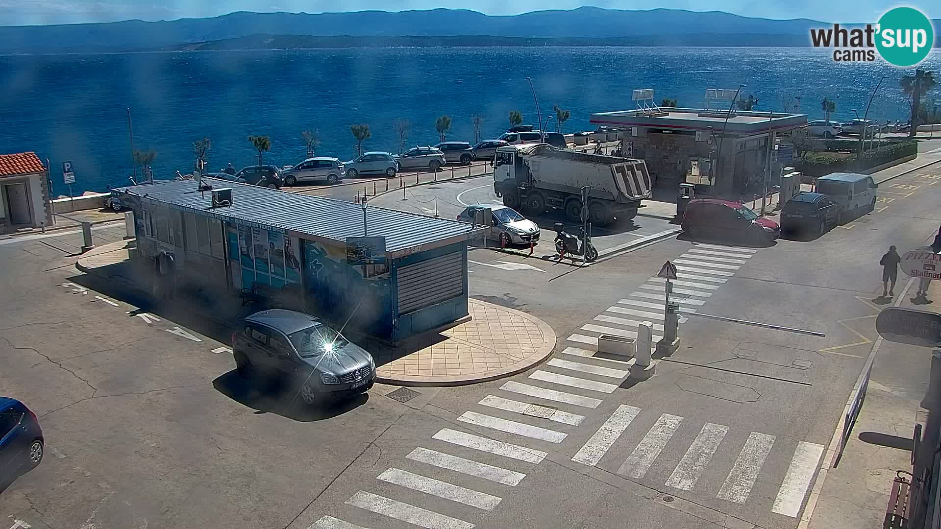 Webcam Bol Centre-Ville & Marina – Vue en direct depuis Bol, île de Brač