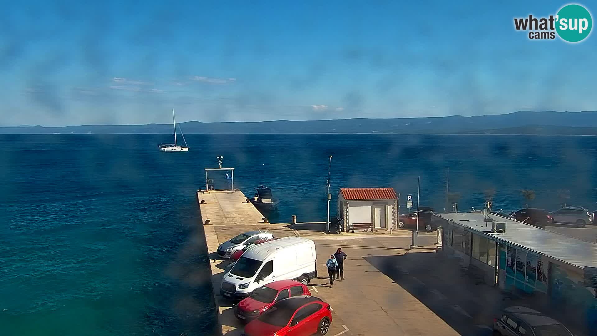 Webcam Bol Hafen & Ortszentrum – Liveblick aus Bol auf der Insel Brač