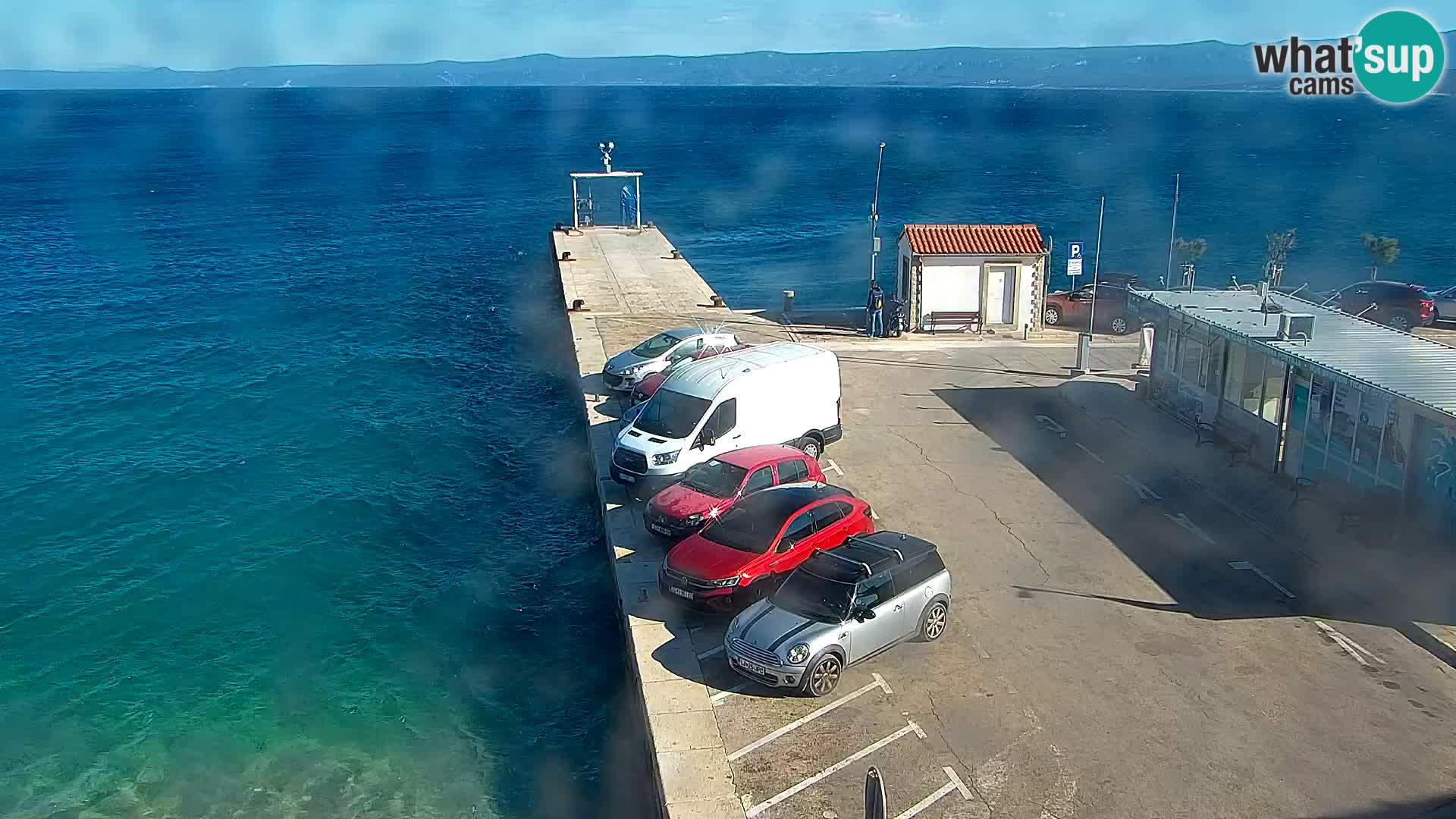 Webcam Bol Centre-Ville & Marina – Vue en direct depuis Bol, île de Brač