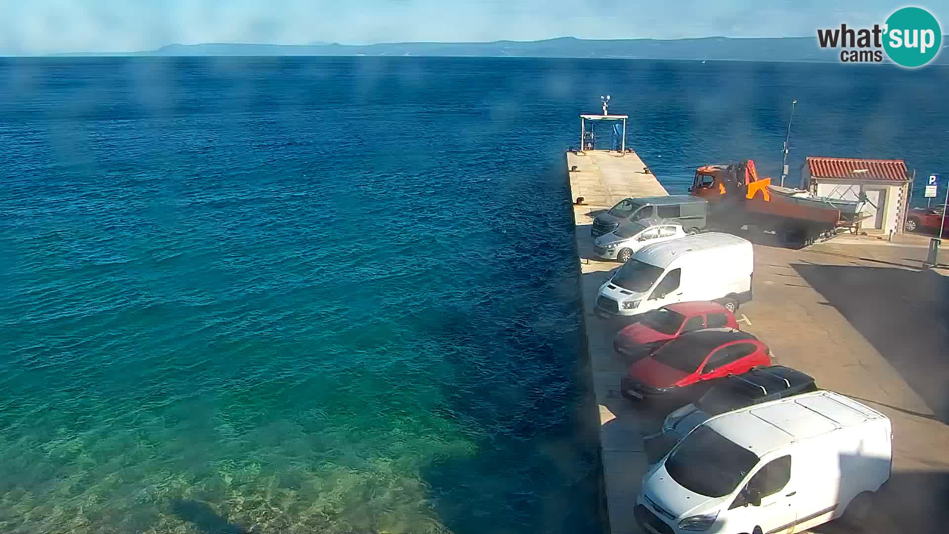 Webcam Bol Hafen & Ortszentrum – Liveblick aus Bol auf der Insel Brač