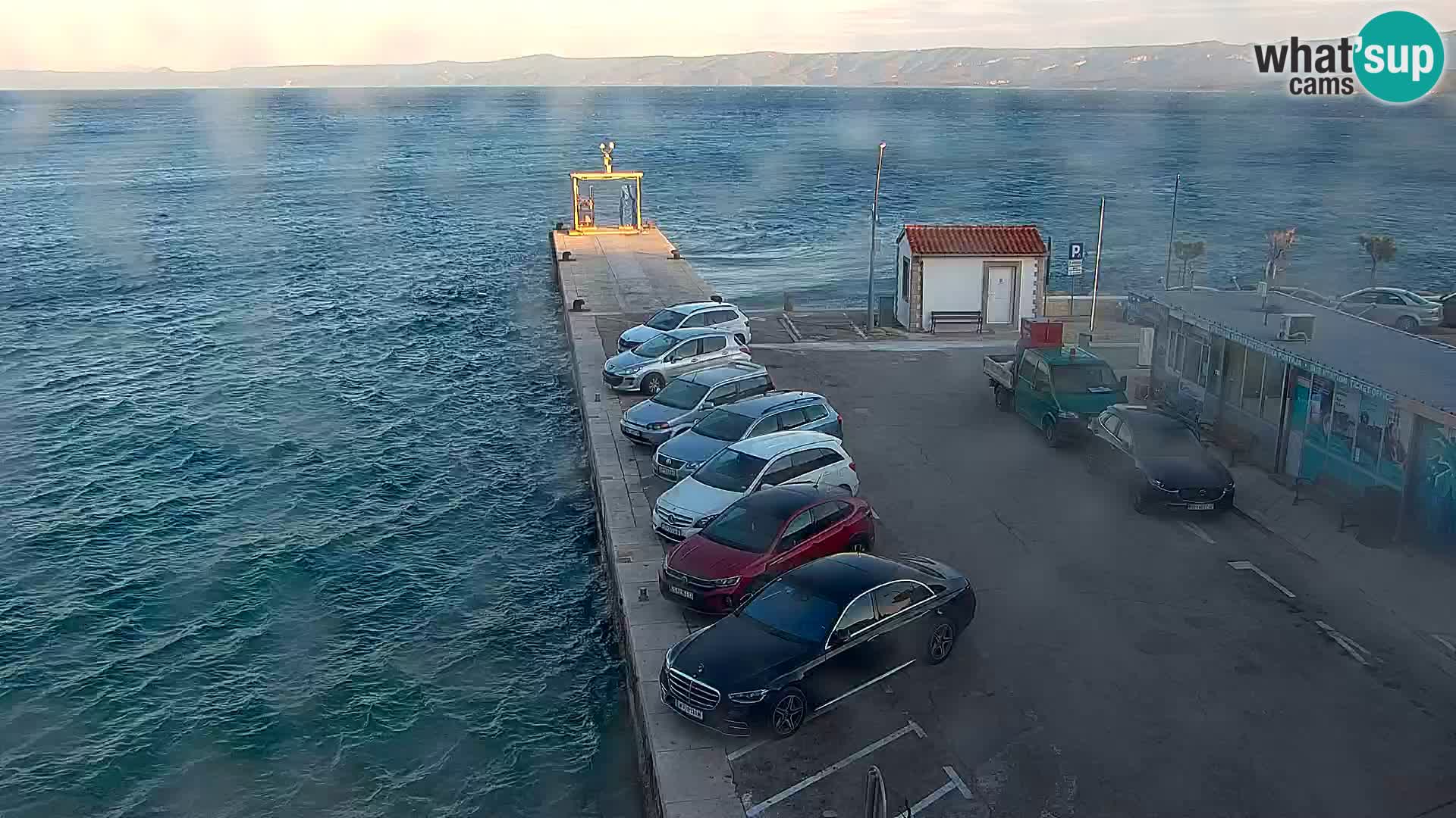 Webcam Bol centre-ville & marina – Vue en direct depuis Bol, île de Brač