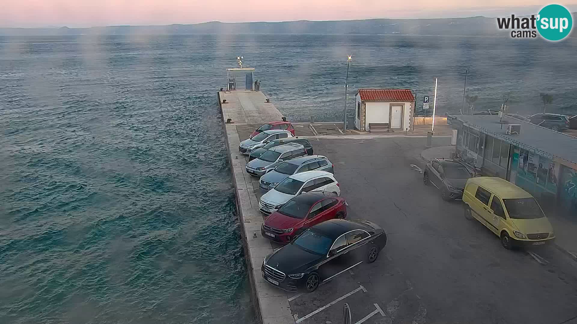 Webcam Bol Centre-Ville & Marina – Vue en direct depuis Bol, île de Brač