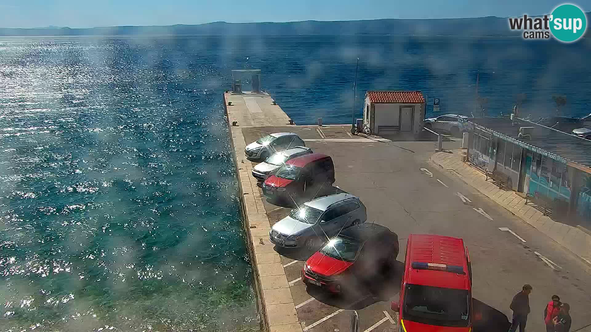 Webcam Bol Hafen & Ortszentrum – Liveblick aus Bol auf der Insel Brač