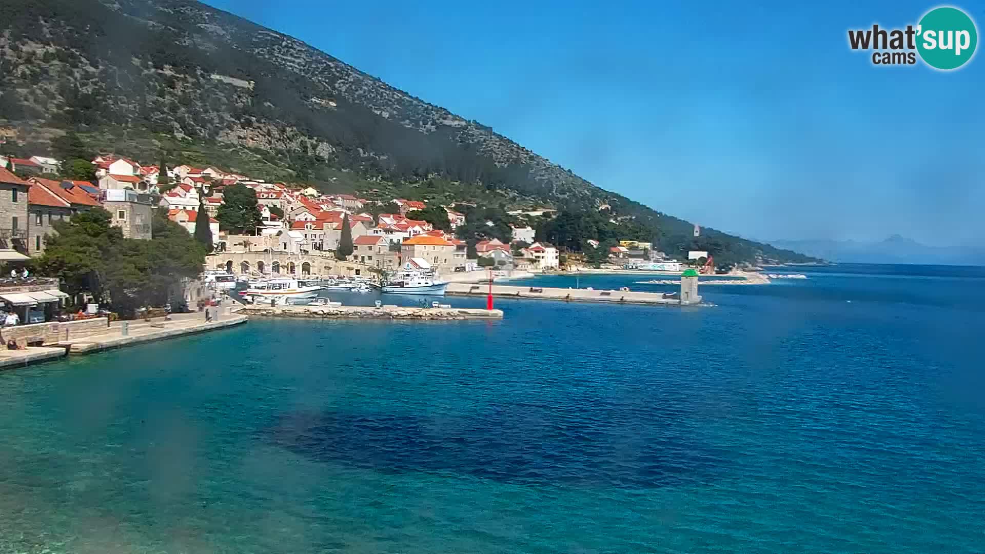 Webcam Bol Town Center & Marina – Live View from Bol, Brač