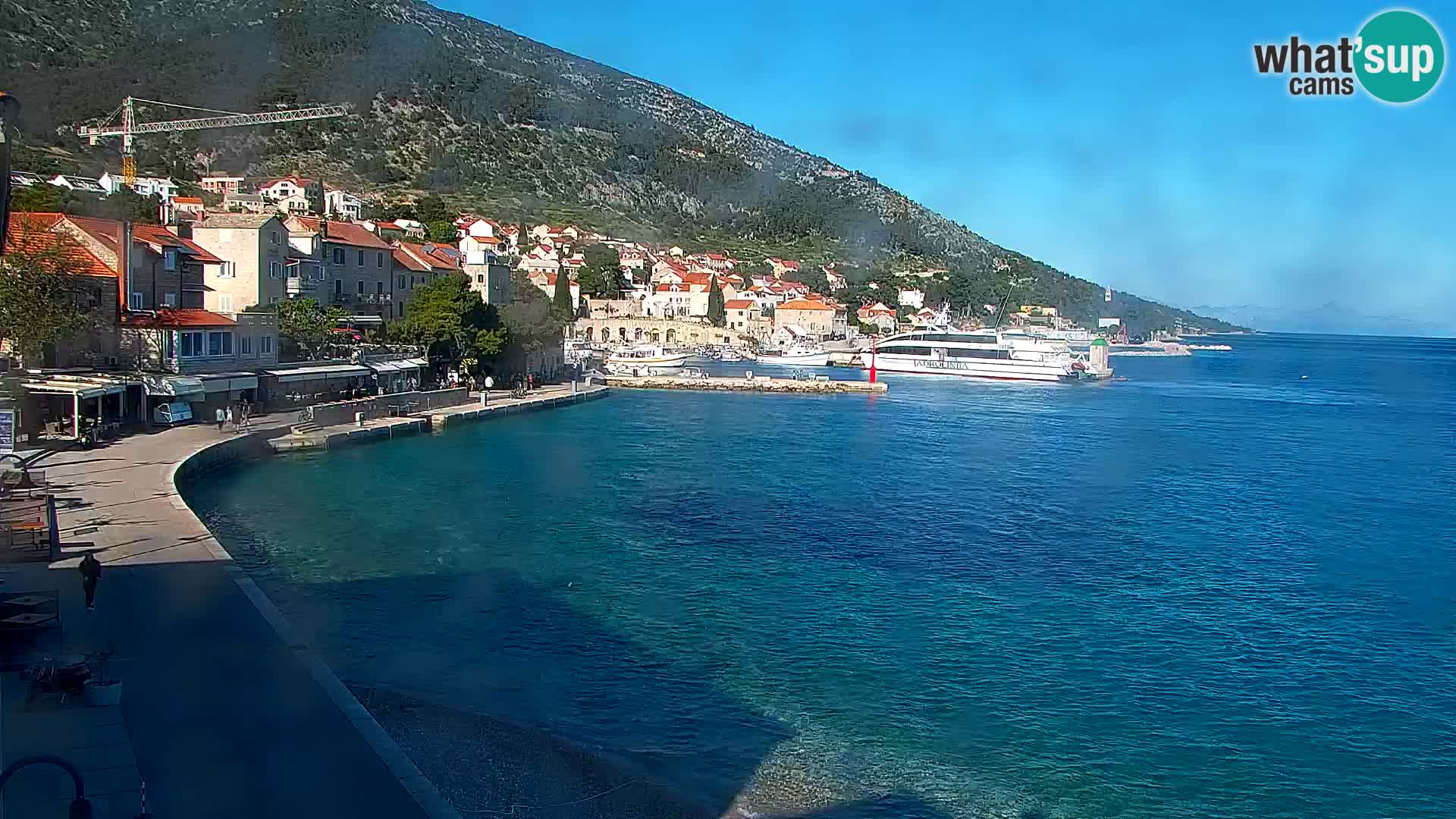 Webcam Bol Town Center & Marina – Live View from Bol, Brač