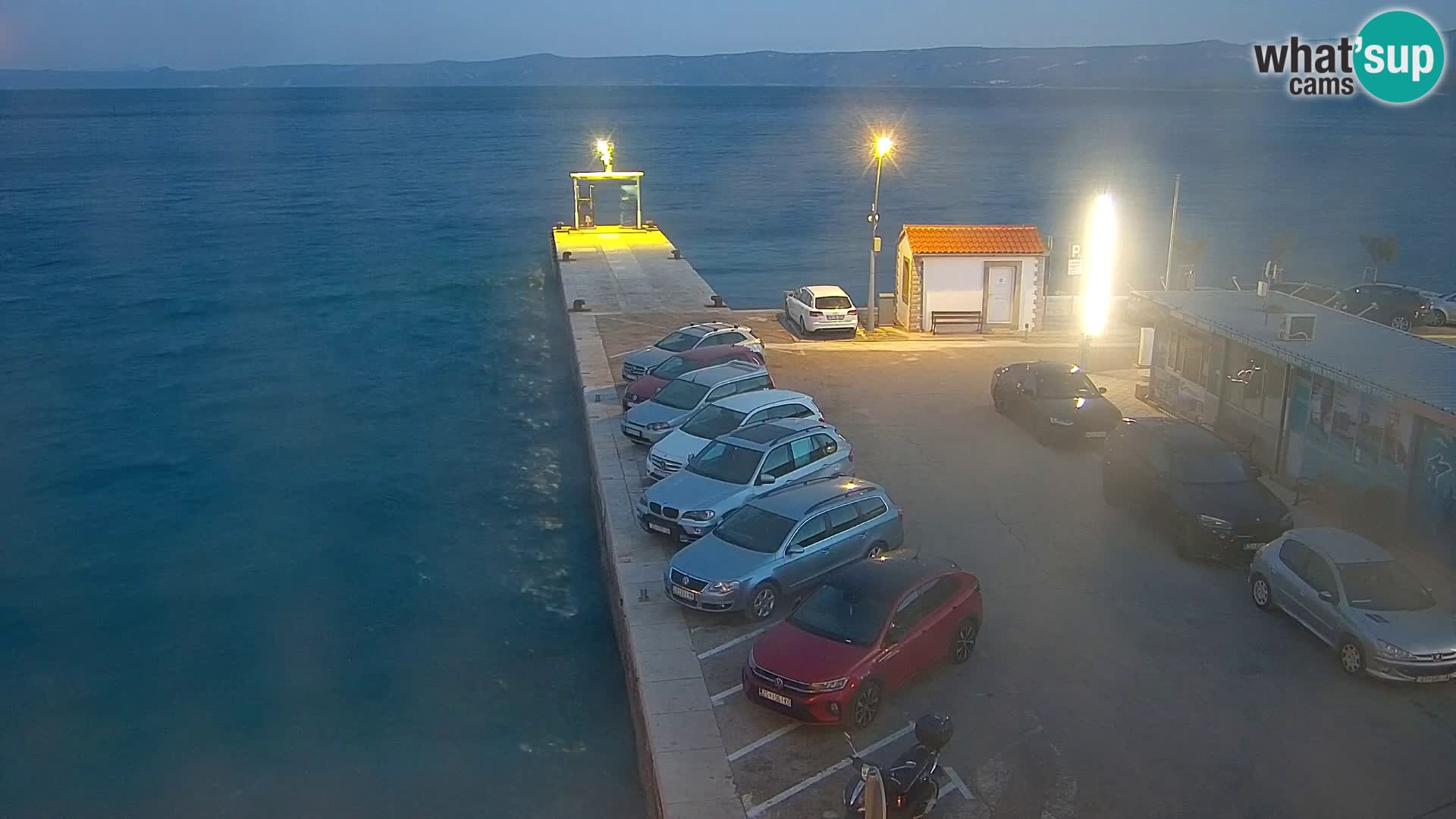 Webcam Bol Centre-Ville & Marina – Vue en direct depuis Bol, île de Brač