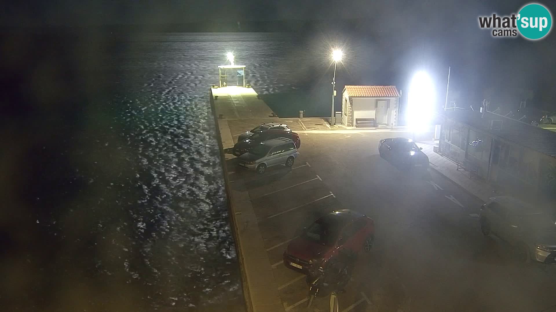 Webcam Bol Centro e Marina – Vista live dal porto di Bol