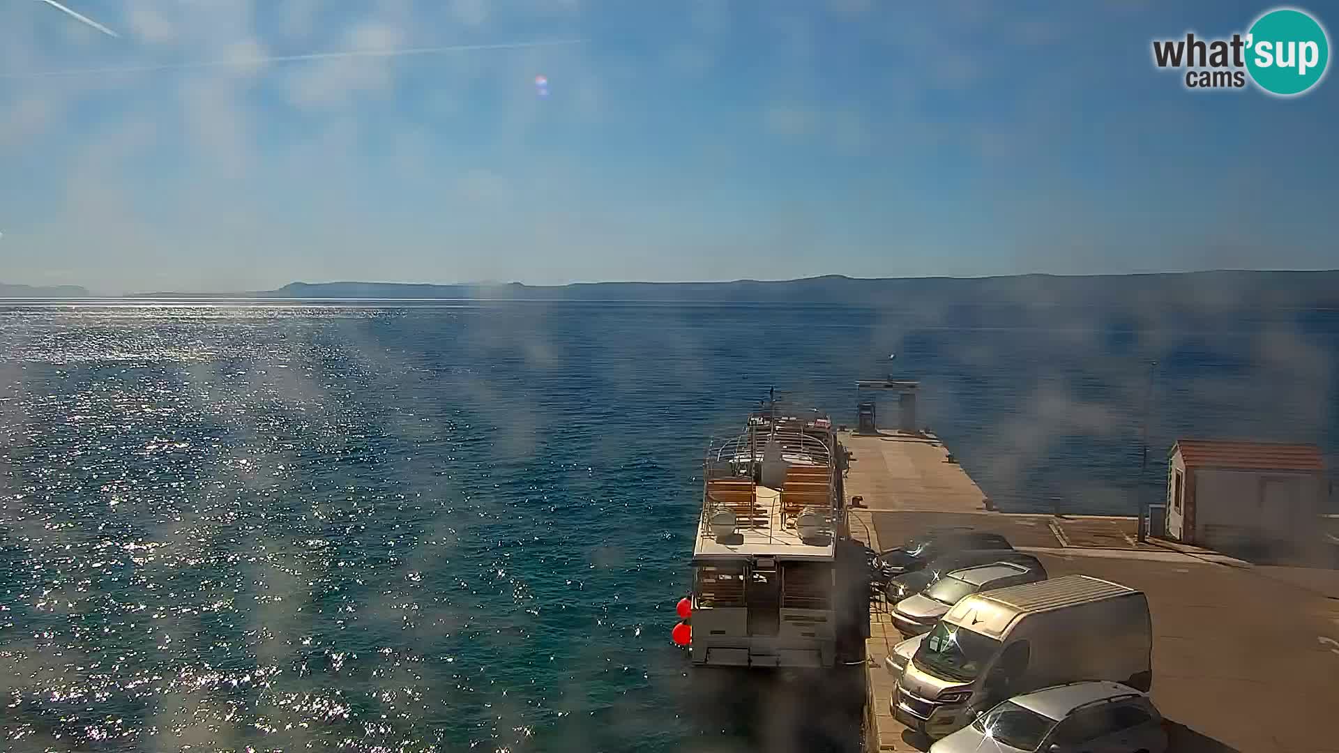Webcam Bol centre-ville & marina – Vue en direct depuis Bol, île de Brač