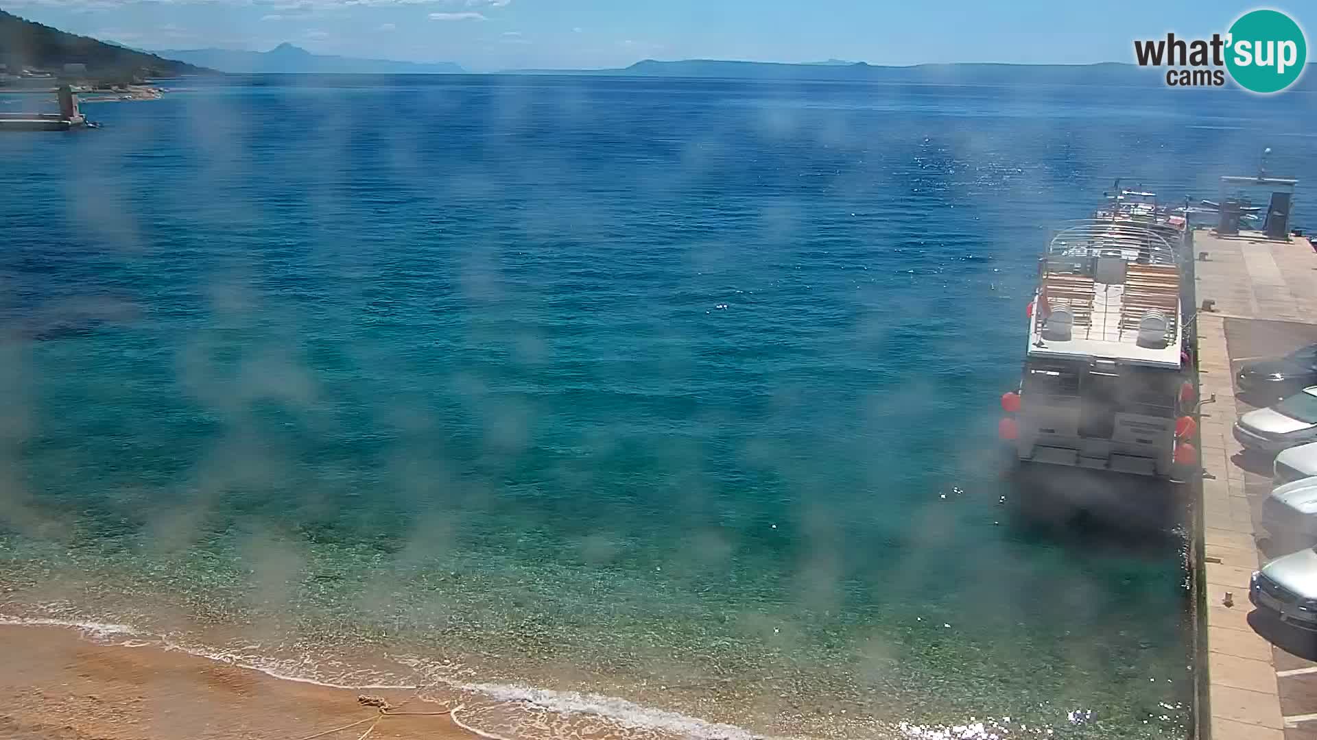 Webcam Bol centre-ville & marina – Vue en direct depuis Bol, île de Brač