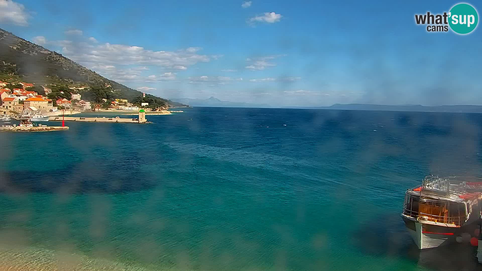 Webcam Bol Hafen & Ortszentrum – Liveblick aus Bol auf der Insel Brač
