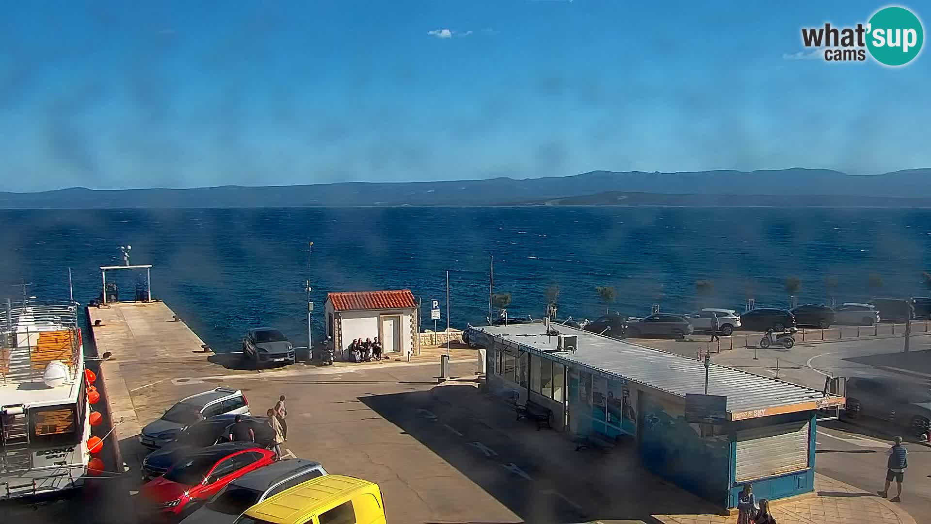 Webcam Bol centre-ville & marina – Vue en direct depuis Bol, île de Brač
