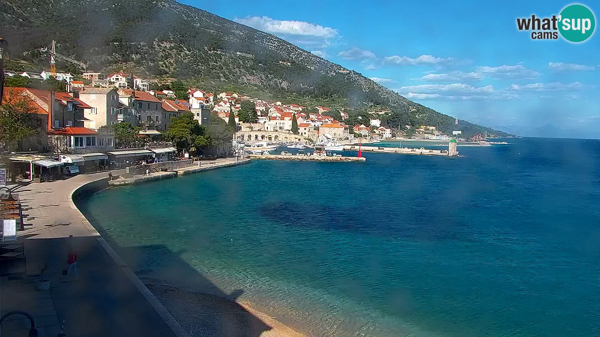 Webcam Bol Town Center & Marina – Live View from Bol, Brač