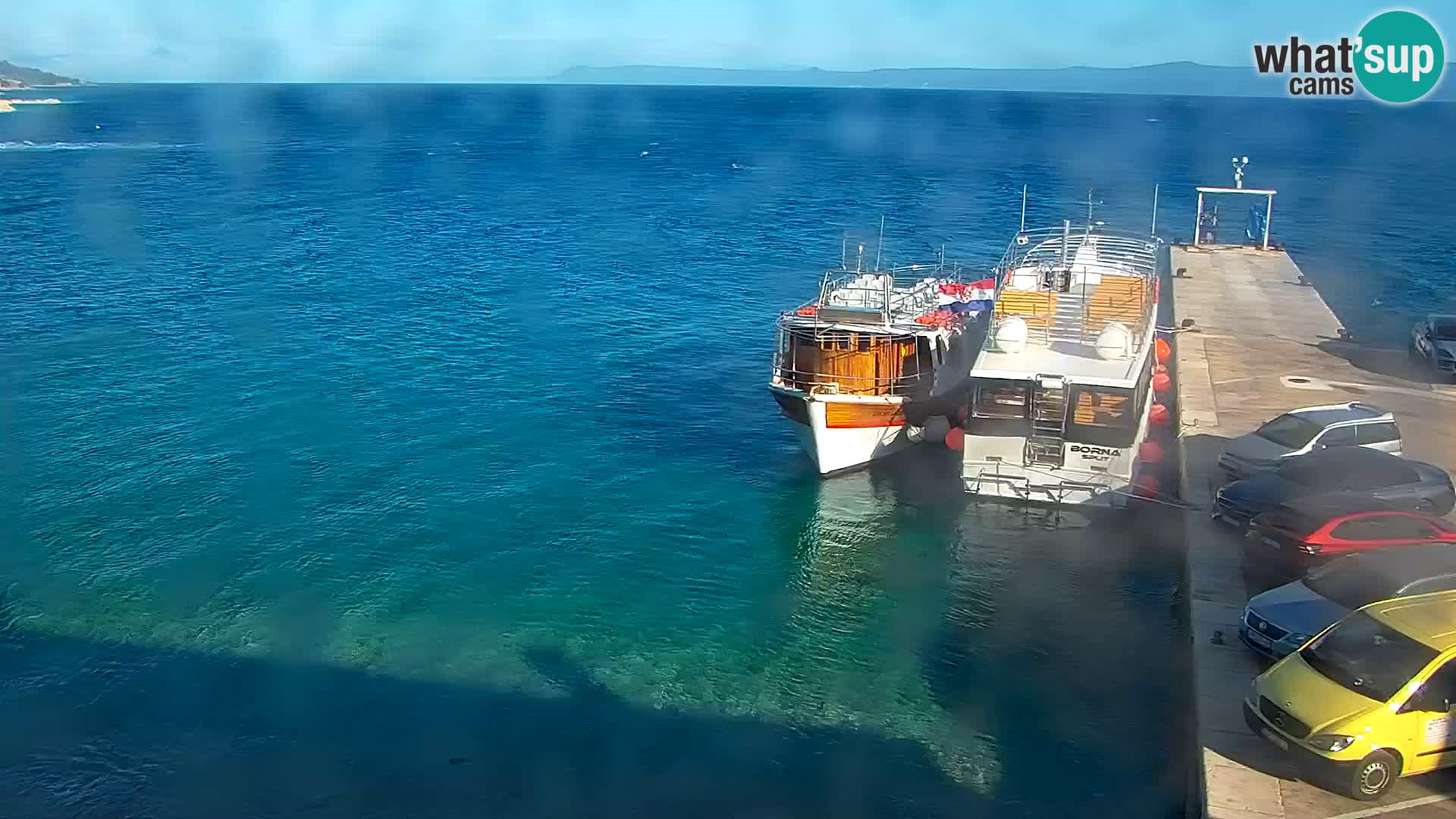 Webcam Bol Hafen & Ortszentrum – Liveblick aus Bol auf der Insel Brač