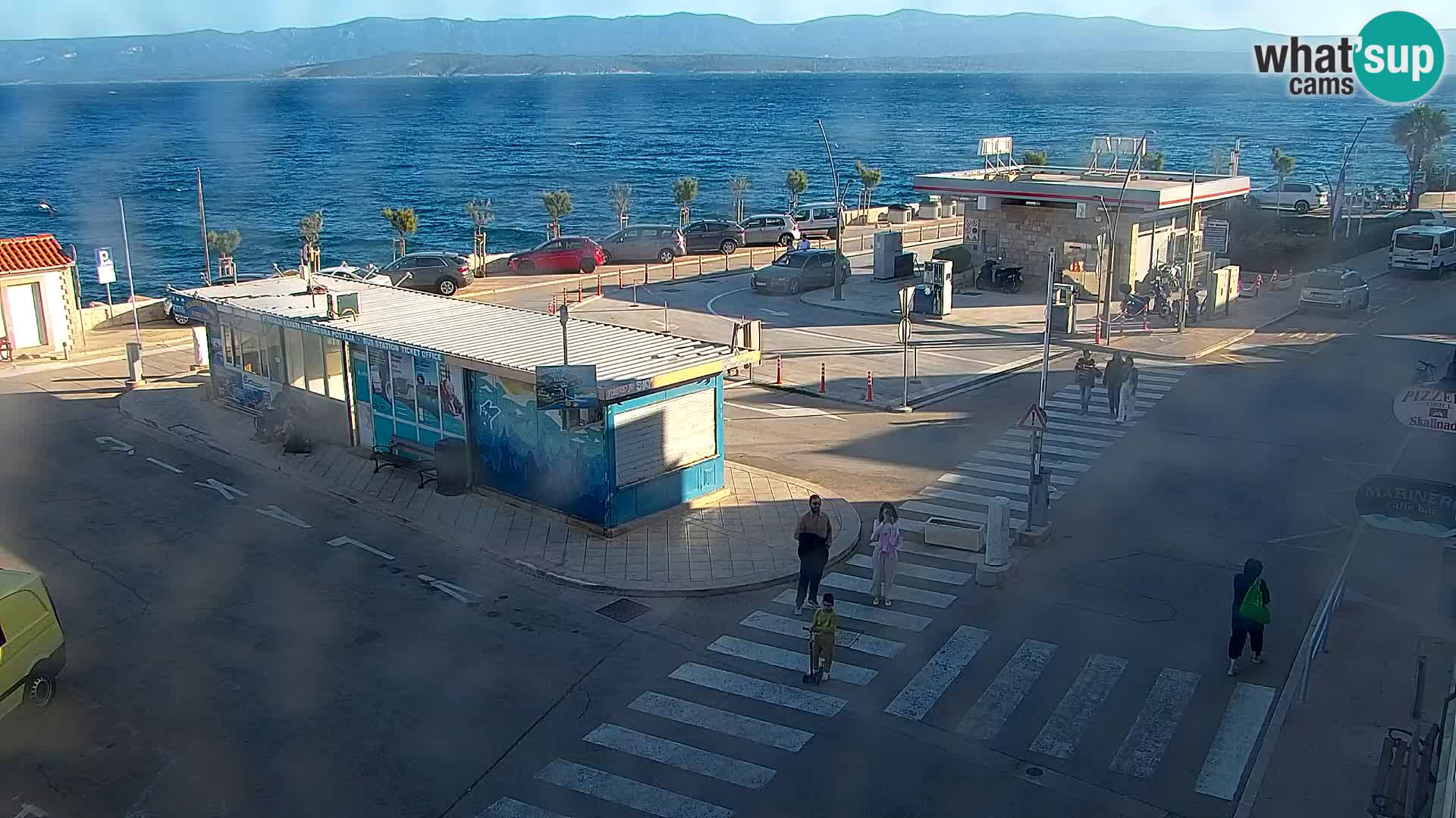 Webcam Bol Centre-Ville & Marina – Vue en direct depuis Bol, île de Brač