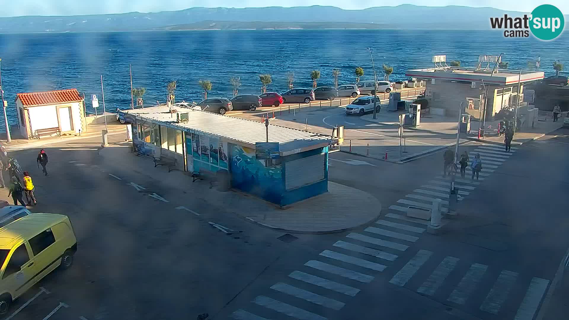 Webcam Bol Hafen & Ortszentrum – Liveblick aus Bol auf der Insel Brač